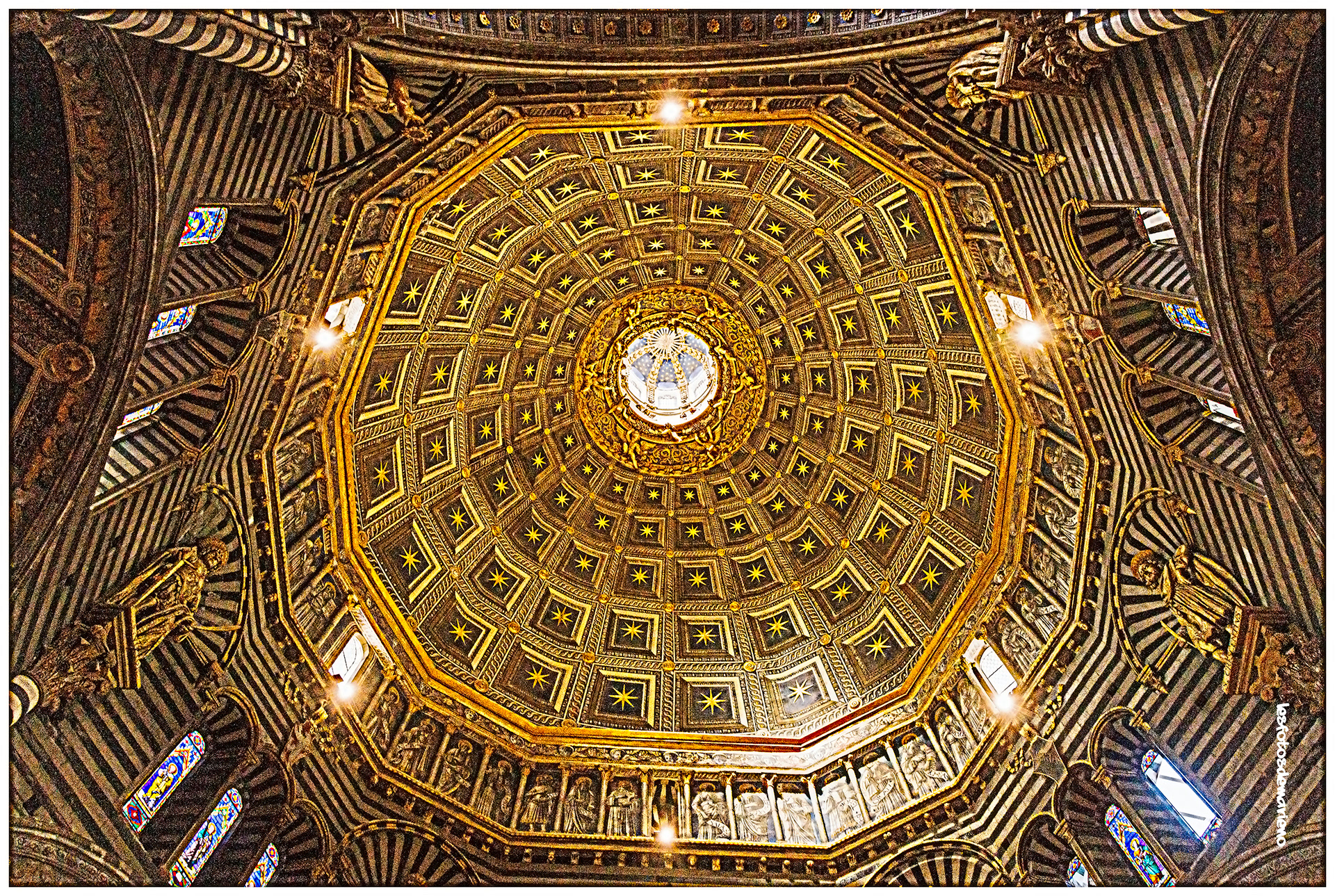 El duomo intérieur Sienne