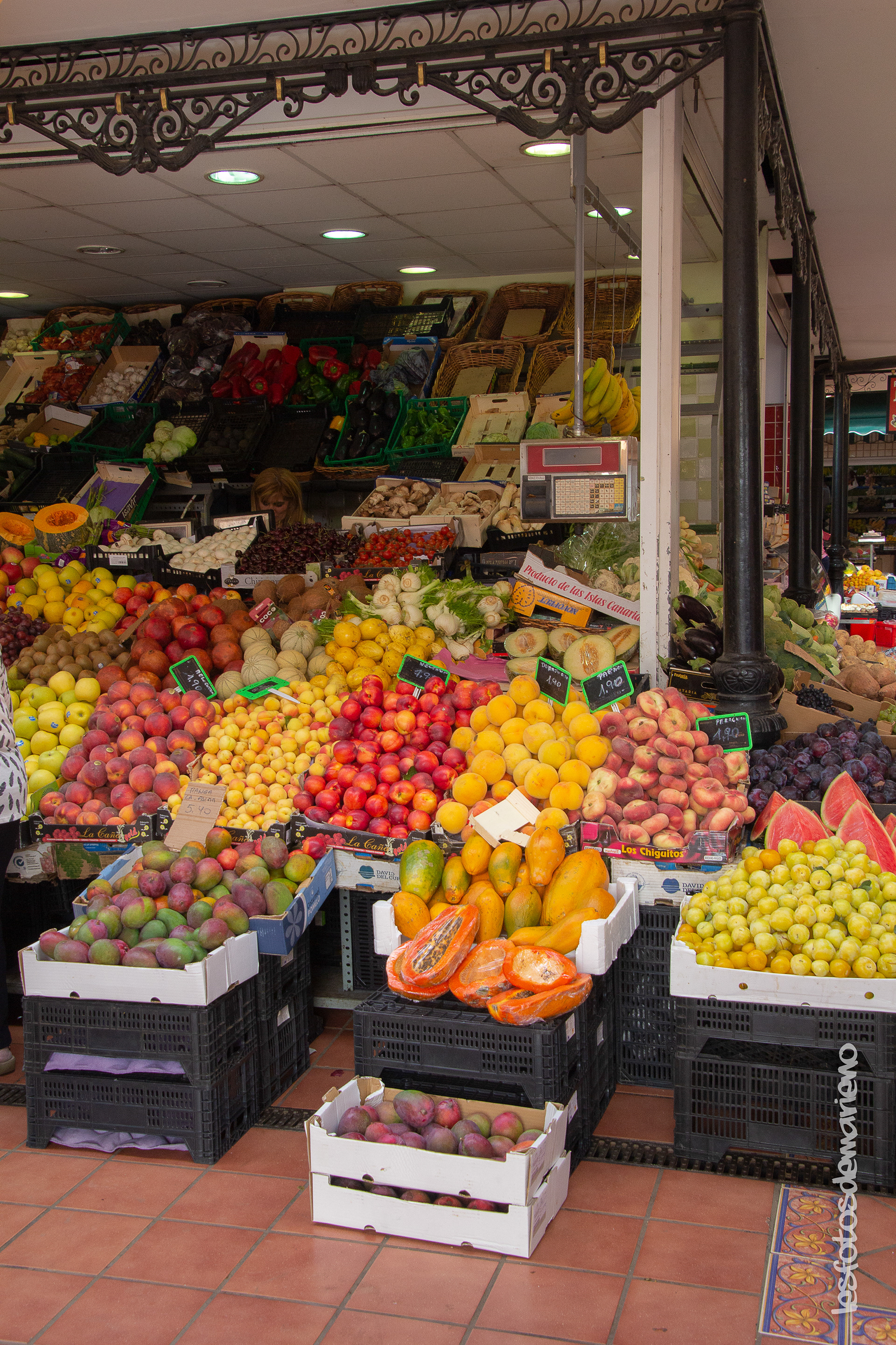 Le marché de Santa cruz