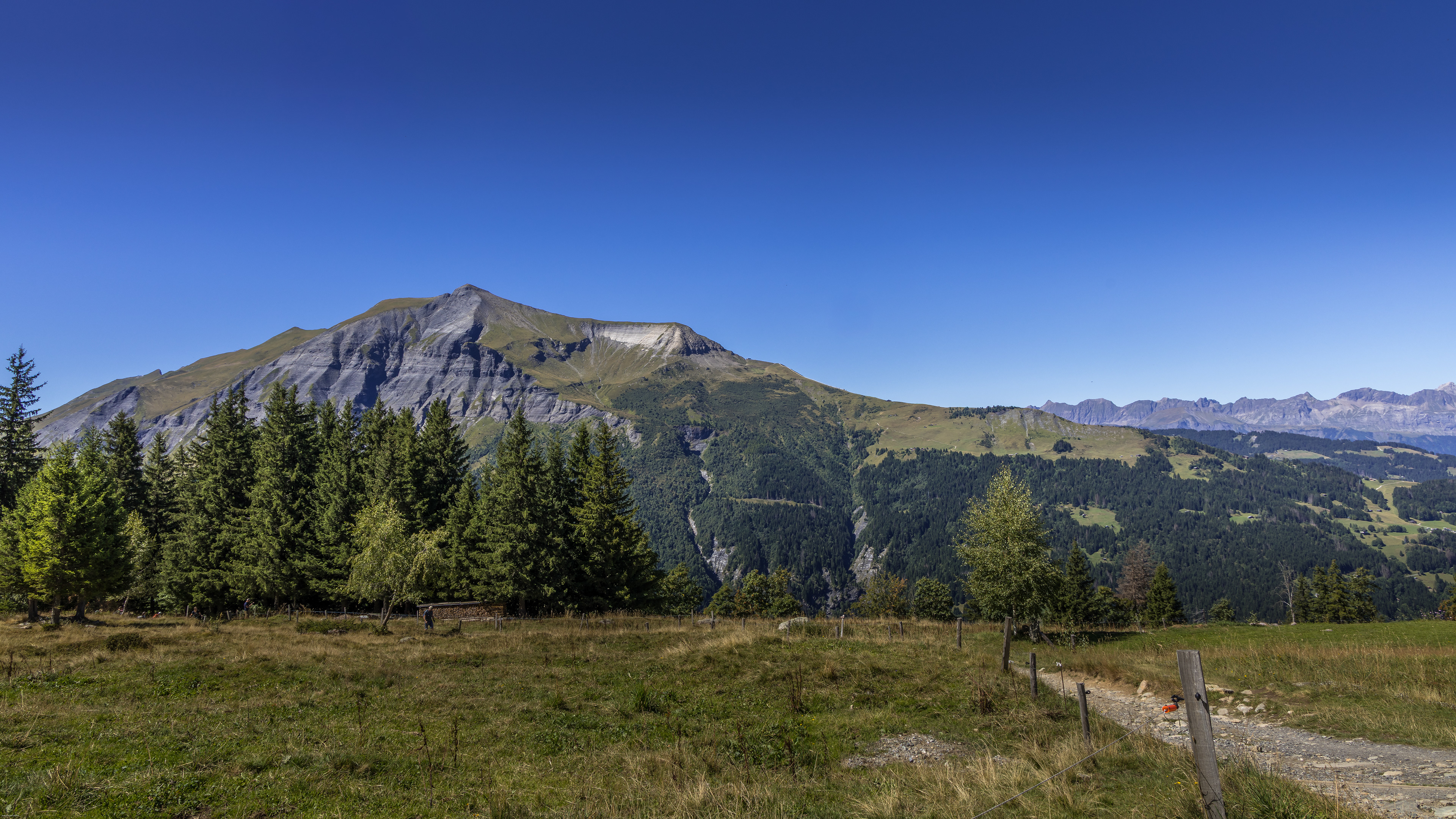 Au dessus des Contamines