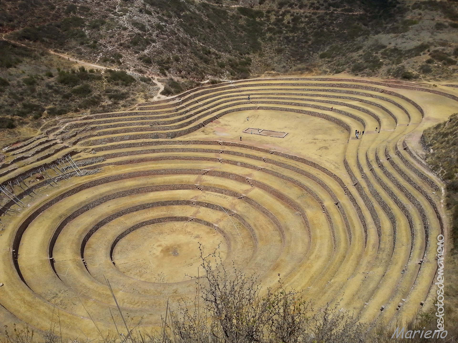 Site archéologique Inca - Moray