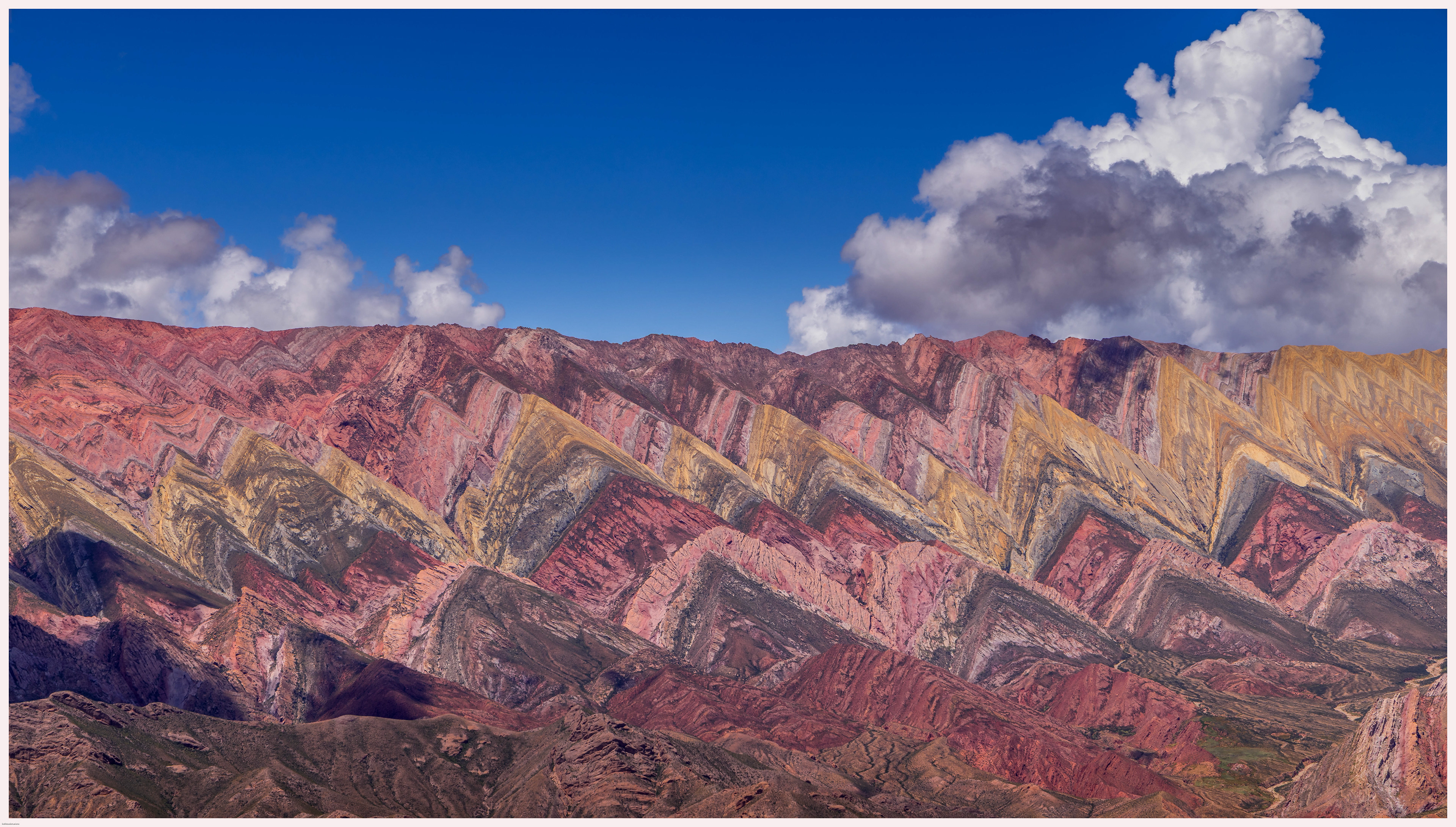 Humamarca - la montagne aux 14 couleurs