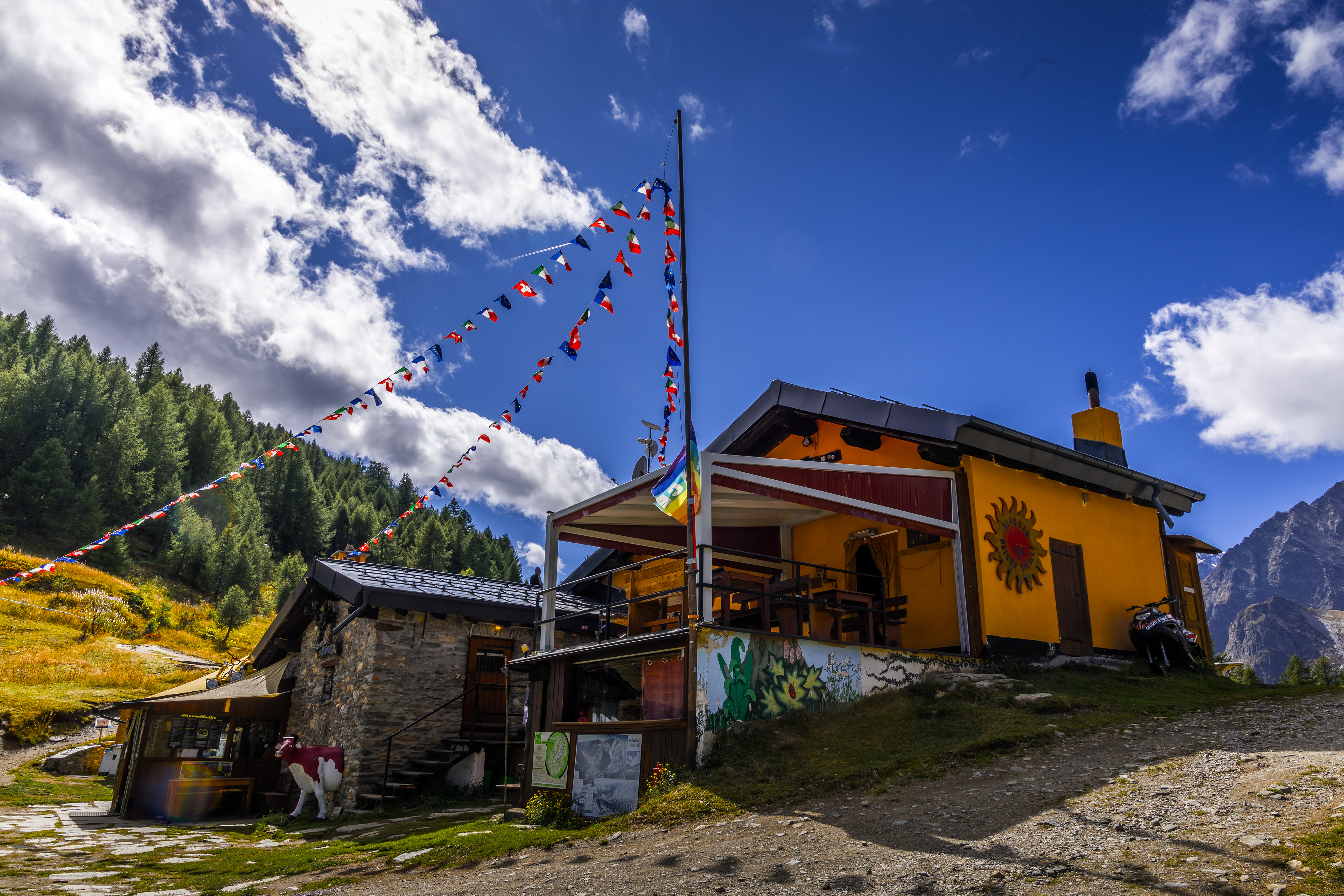 Refuge de Maison Vieille - Col chécrouit - Italie