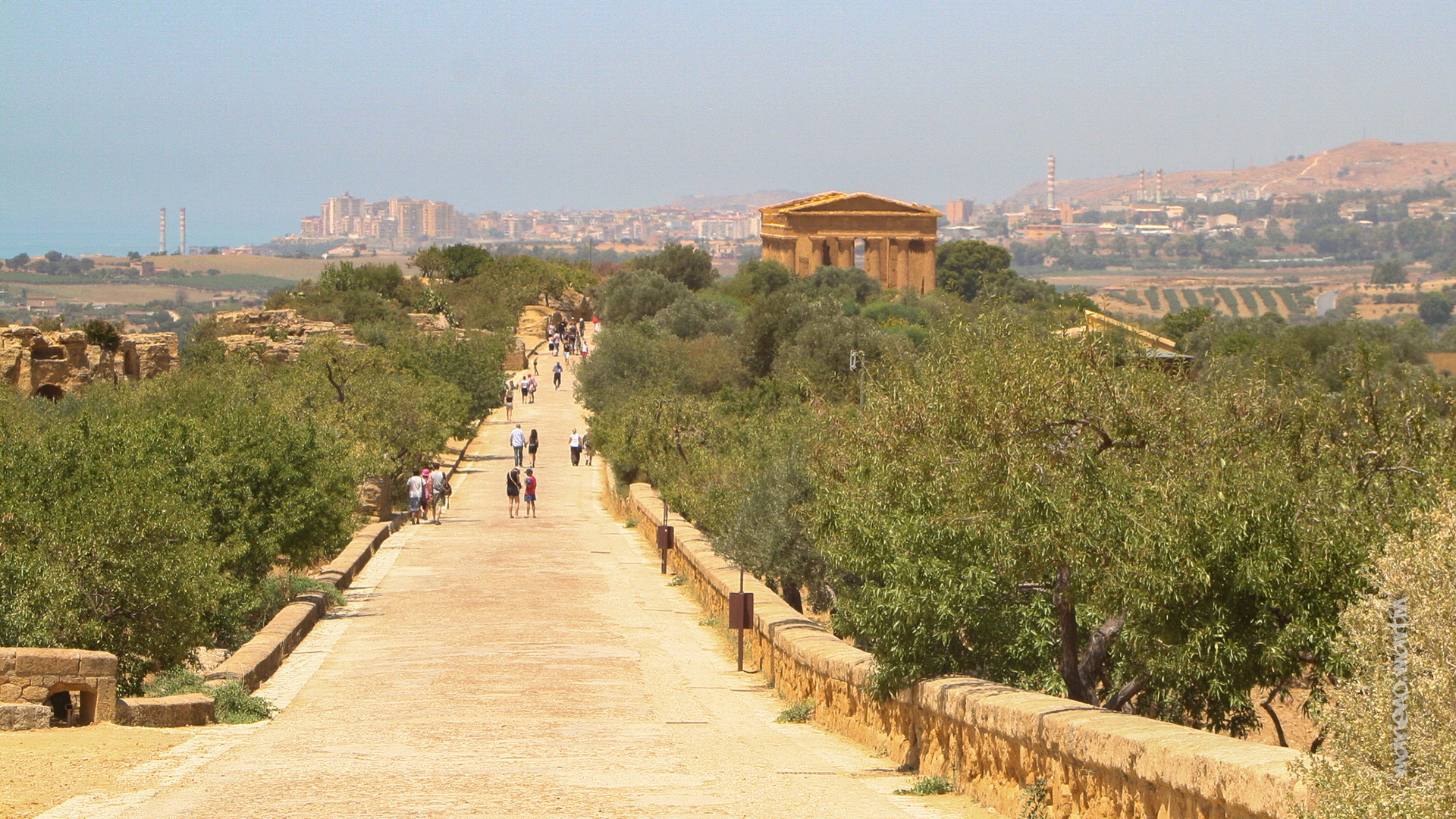 La vallée des temples