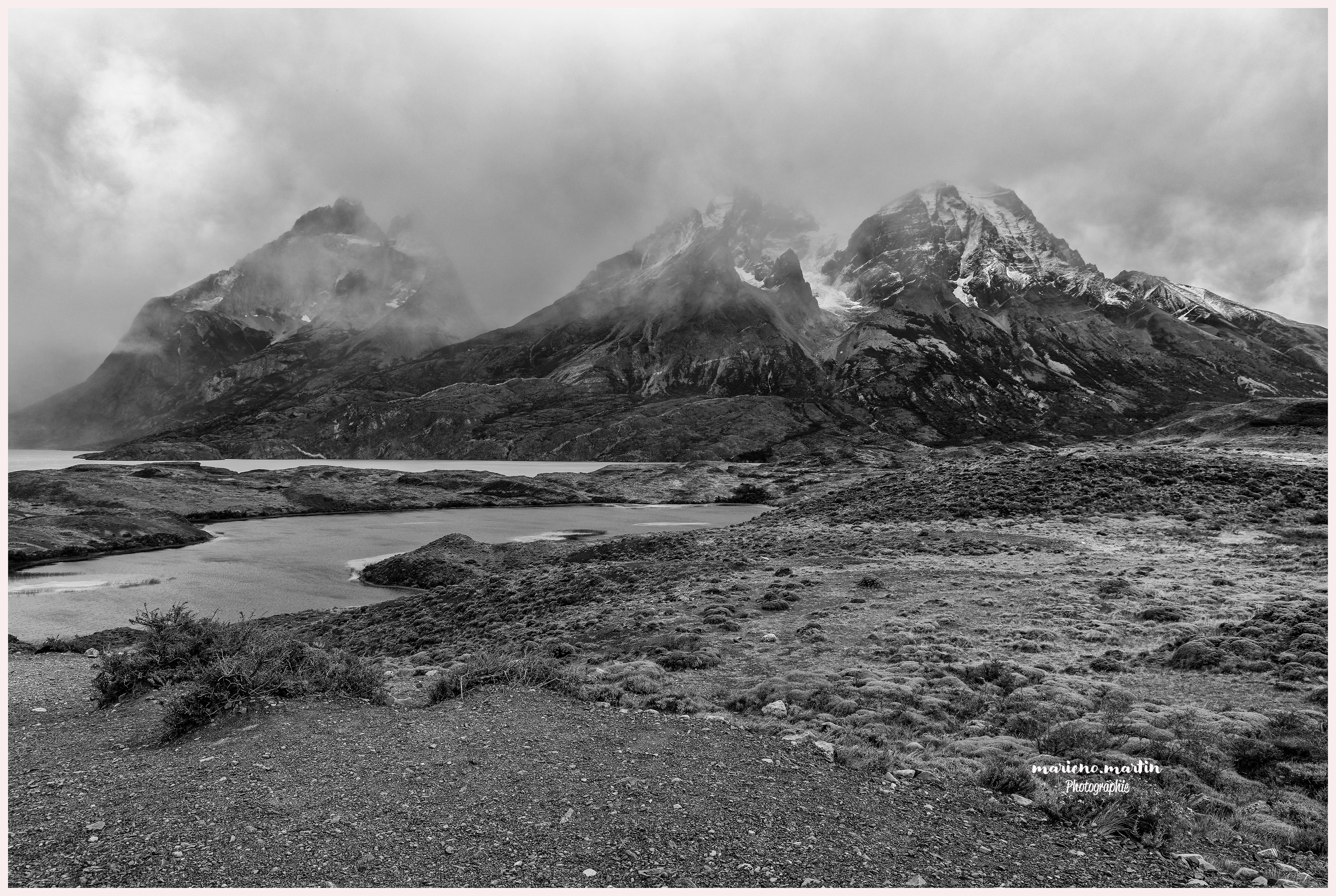Torres del paine - BW