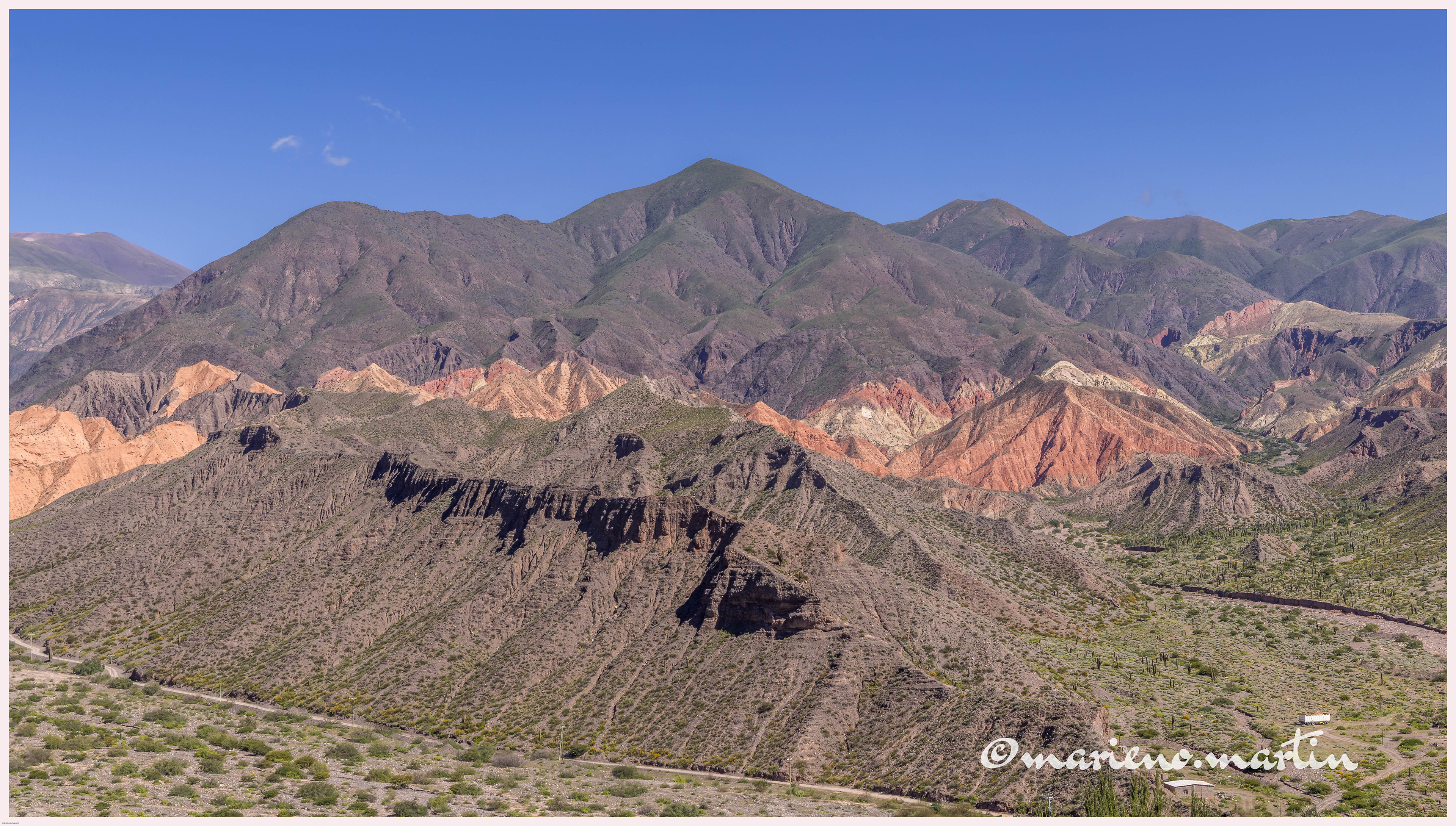 La palette du peintre - Purmamarca