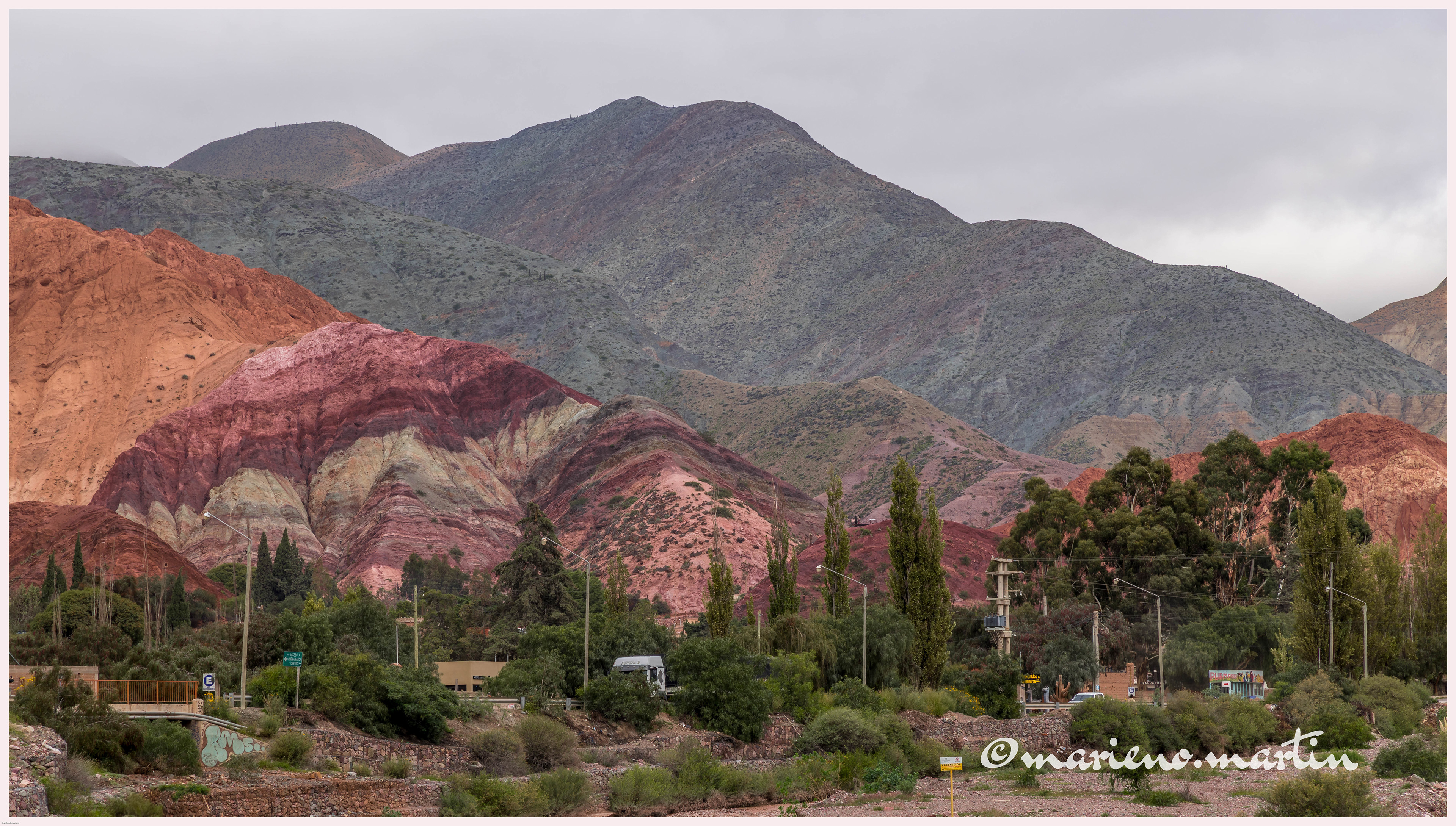 La palette du peintre - Purmamarca