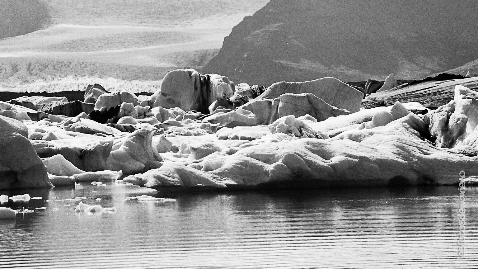 Glacier Jokulsarlon - Islande