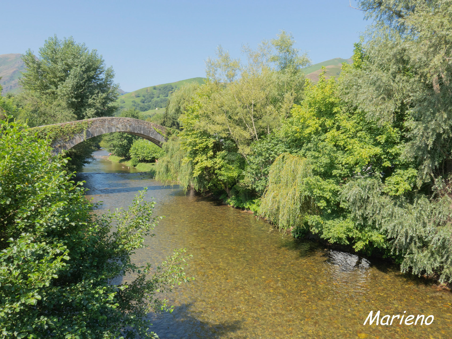 Le pont d'Irouleguy