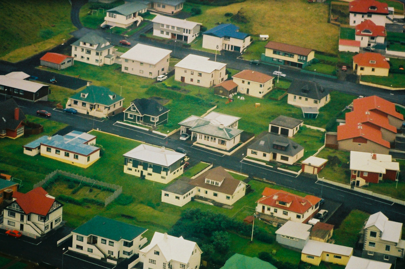 Survol iles Vestmann - Islande 2003