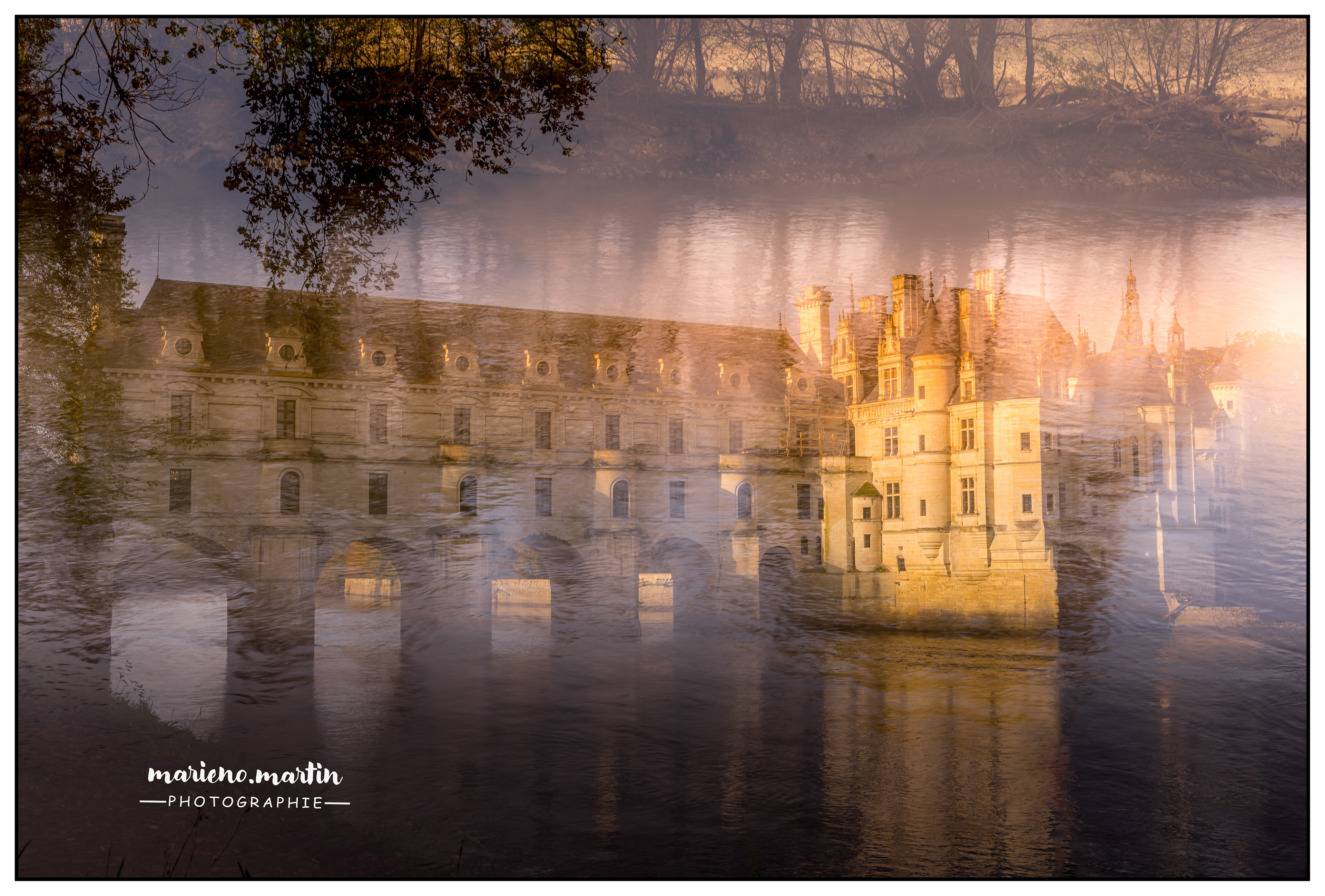 Double expo sur chenonceau
