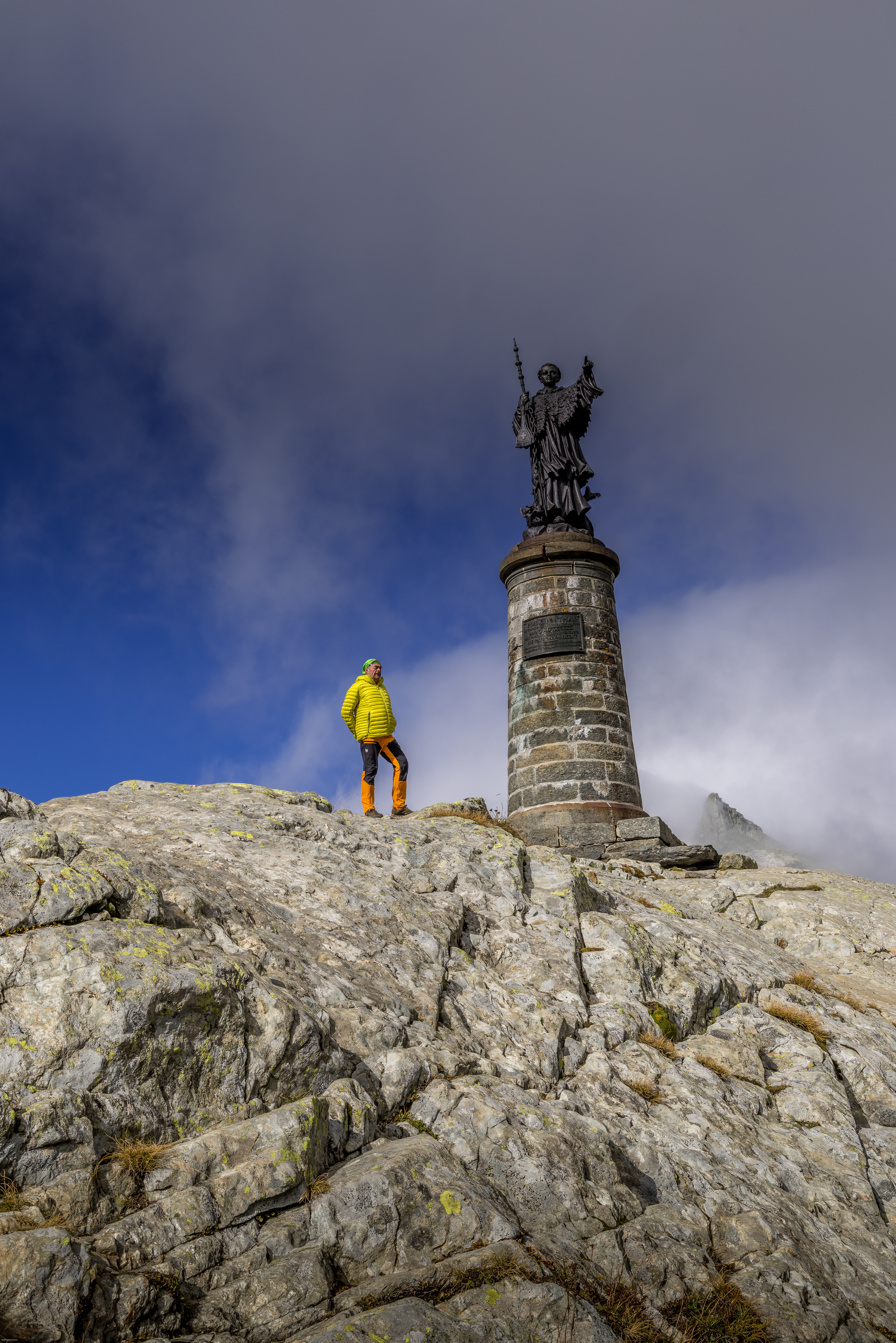 Le col du Grand St Bernard