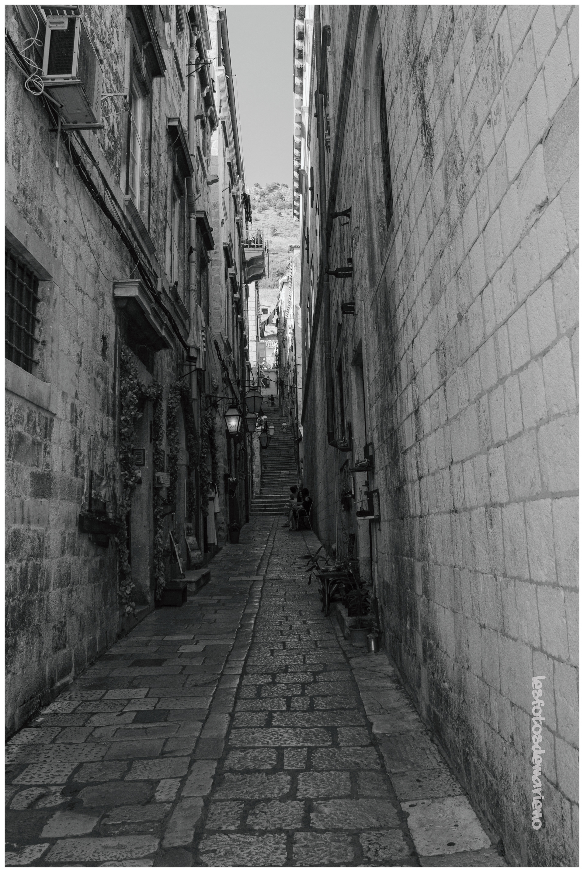 La ruelle -Split Croatie