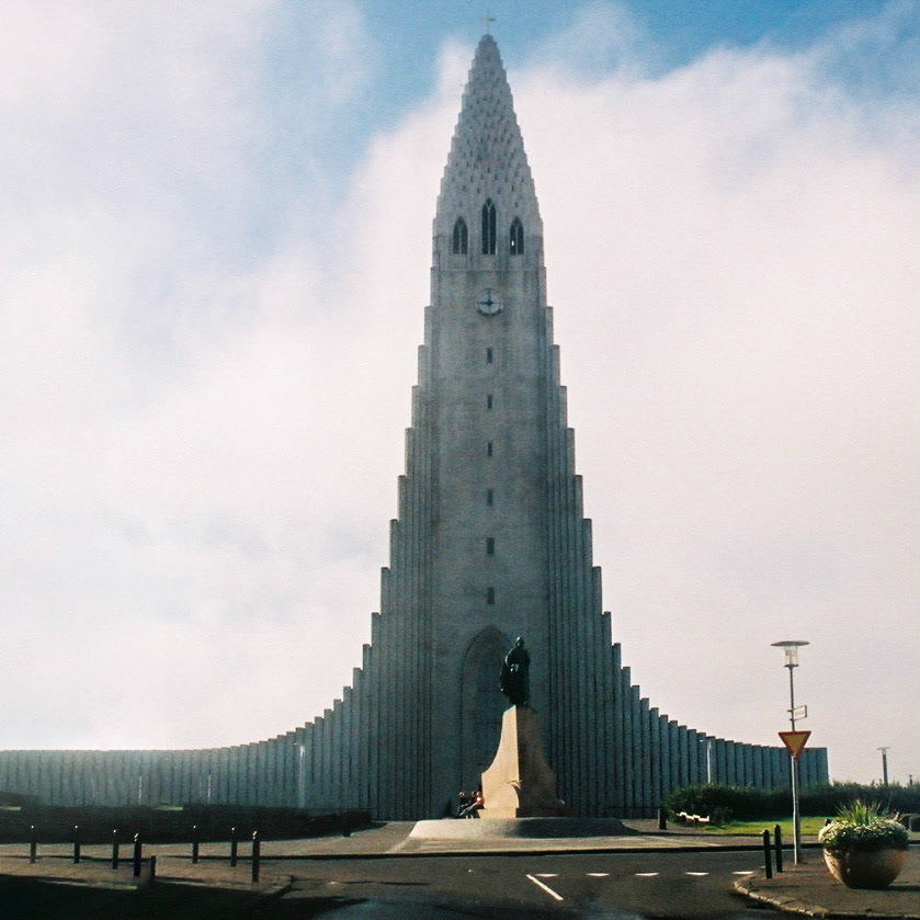 Eglise de Reykjavik - Islande 2003