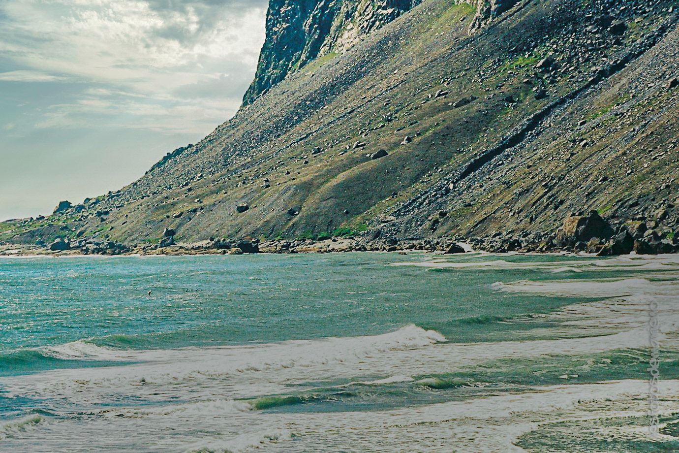 en approche de Renisfjara