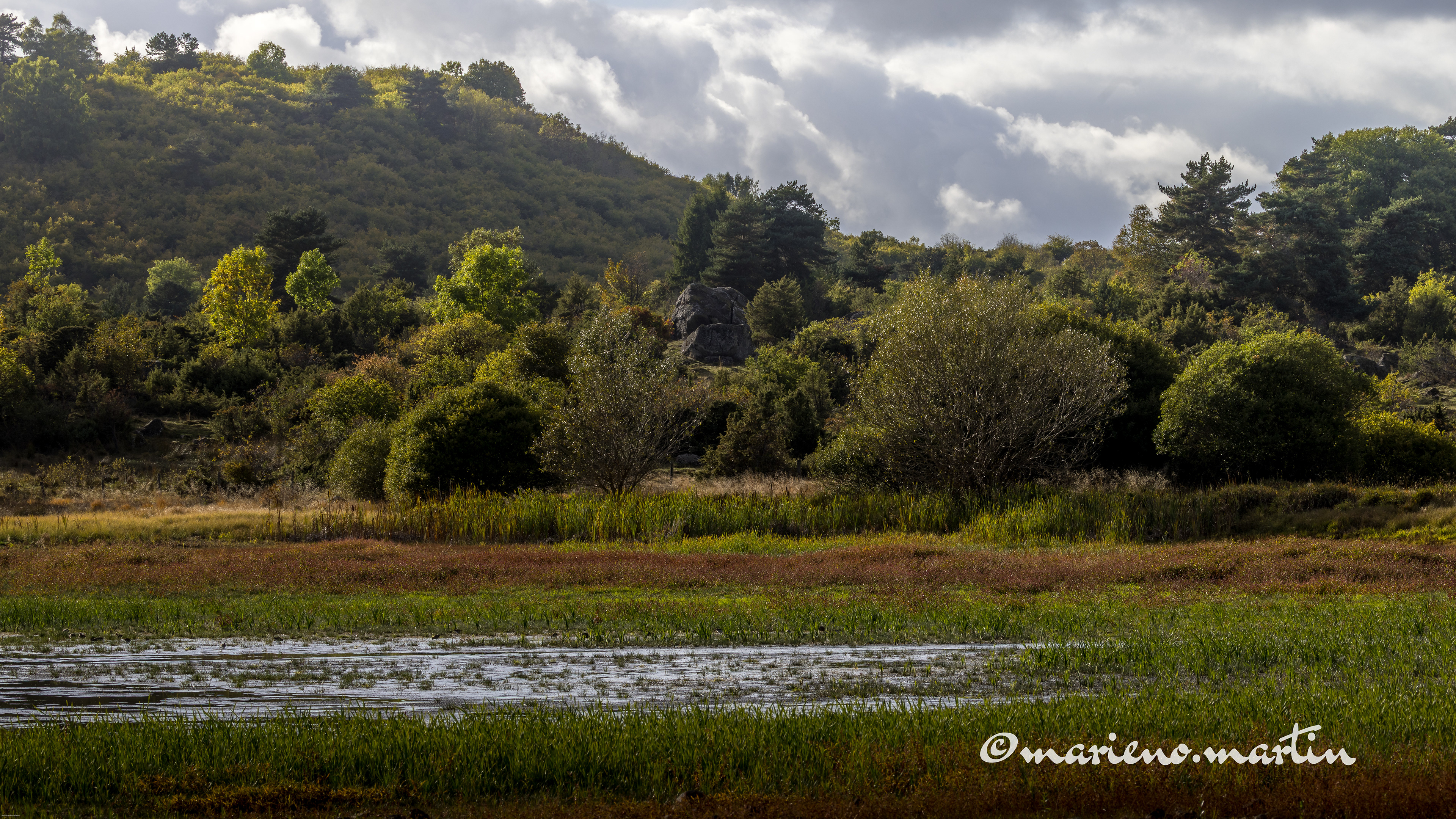 Autour du lac du pêcher
