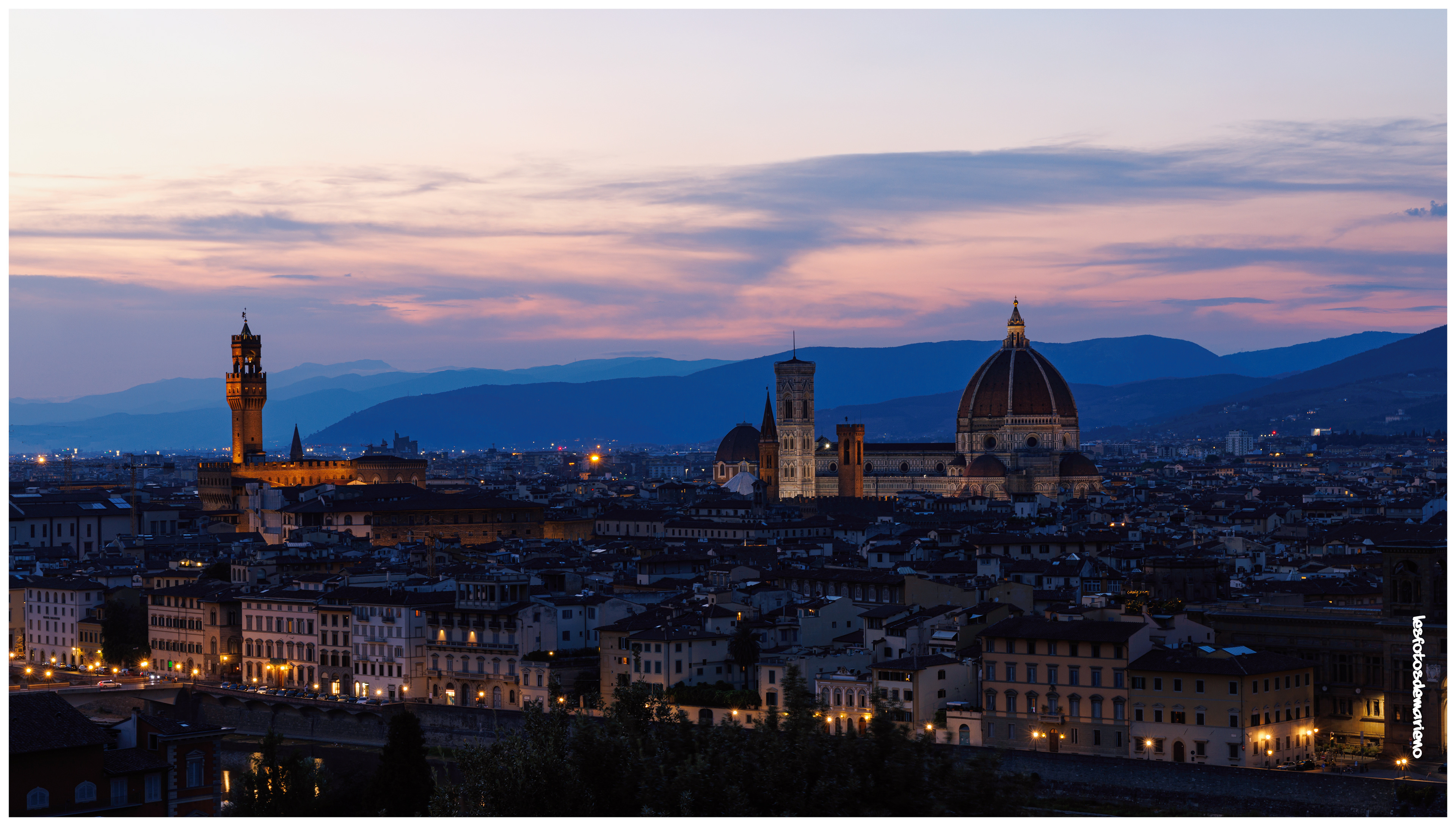 Firenze - Palazzo Vecchio e Il duomo - Italie
