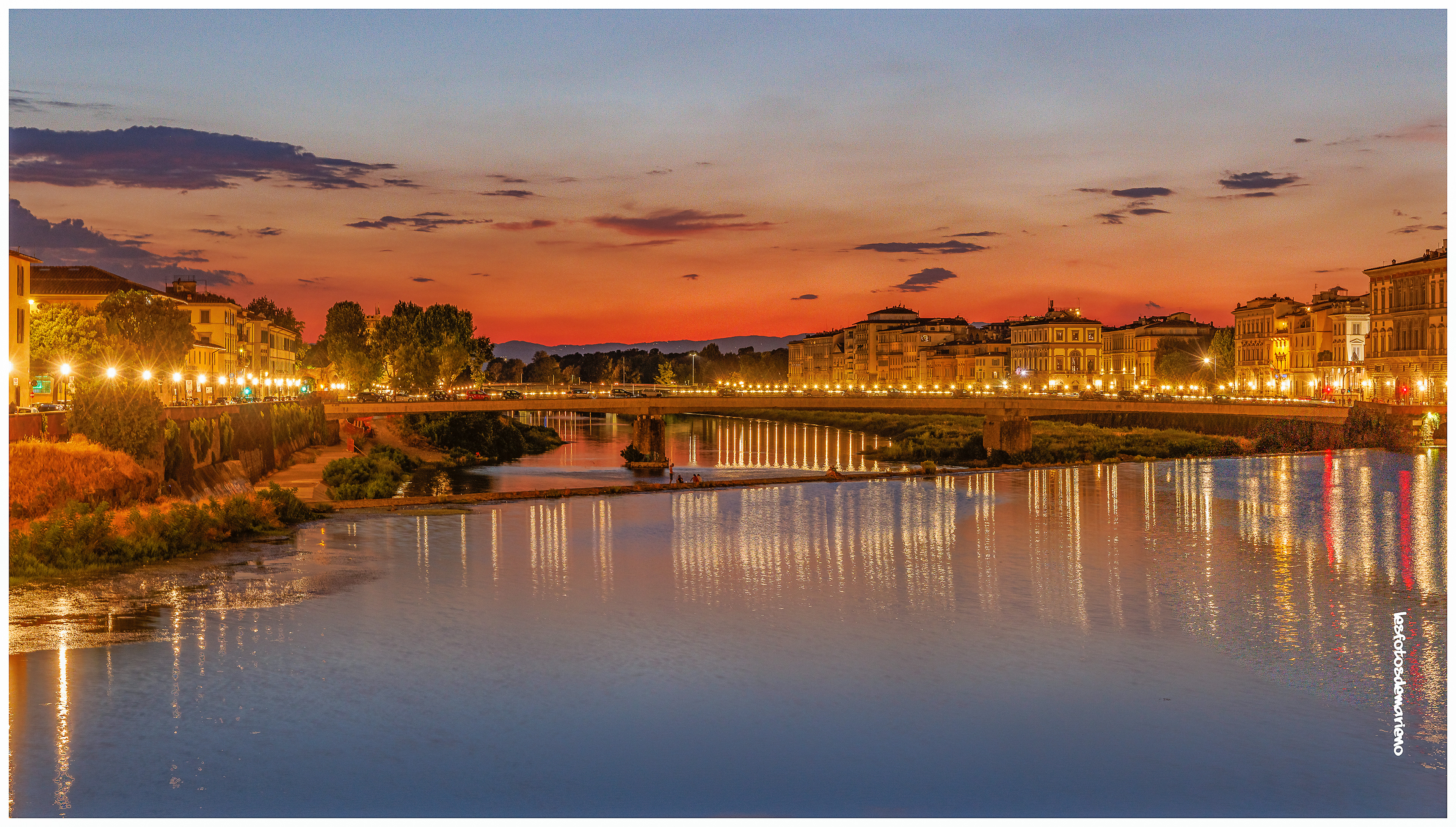 C'est beau une ville la nuit - Florence - Italie