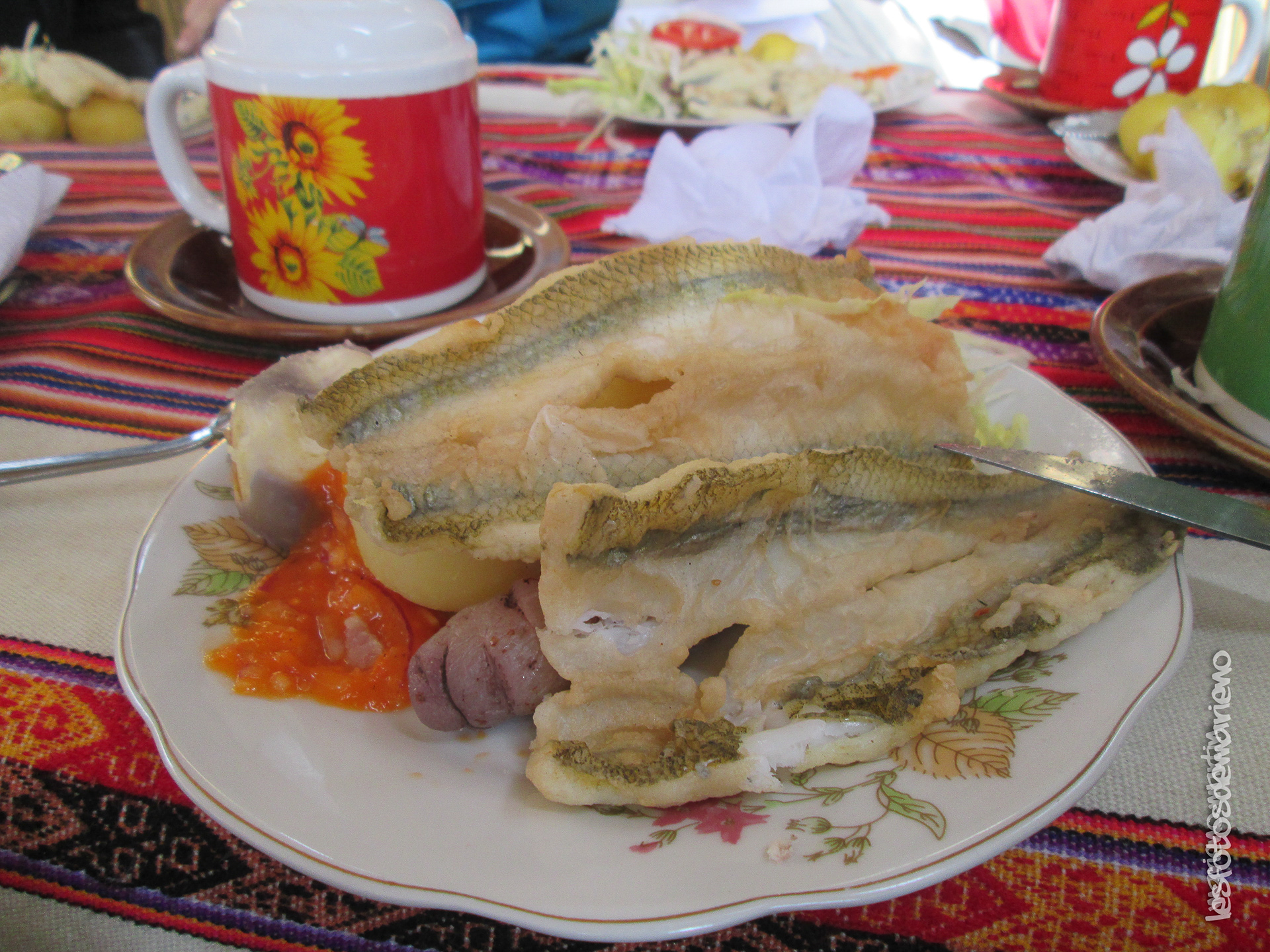 Le poisson des iles Uros