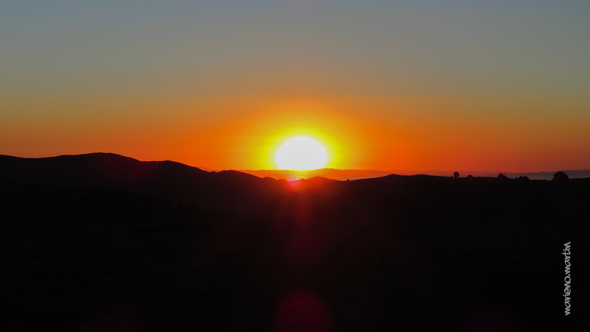 Fin de soirée sur le salar