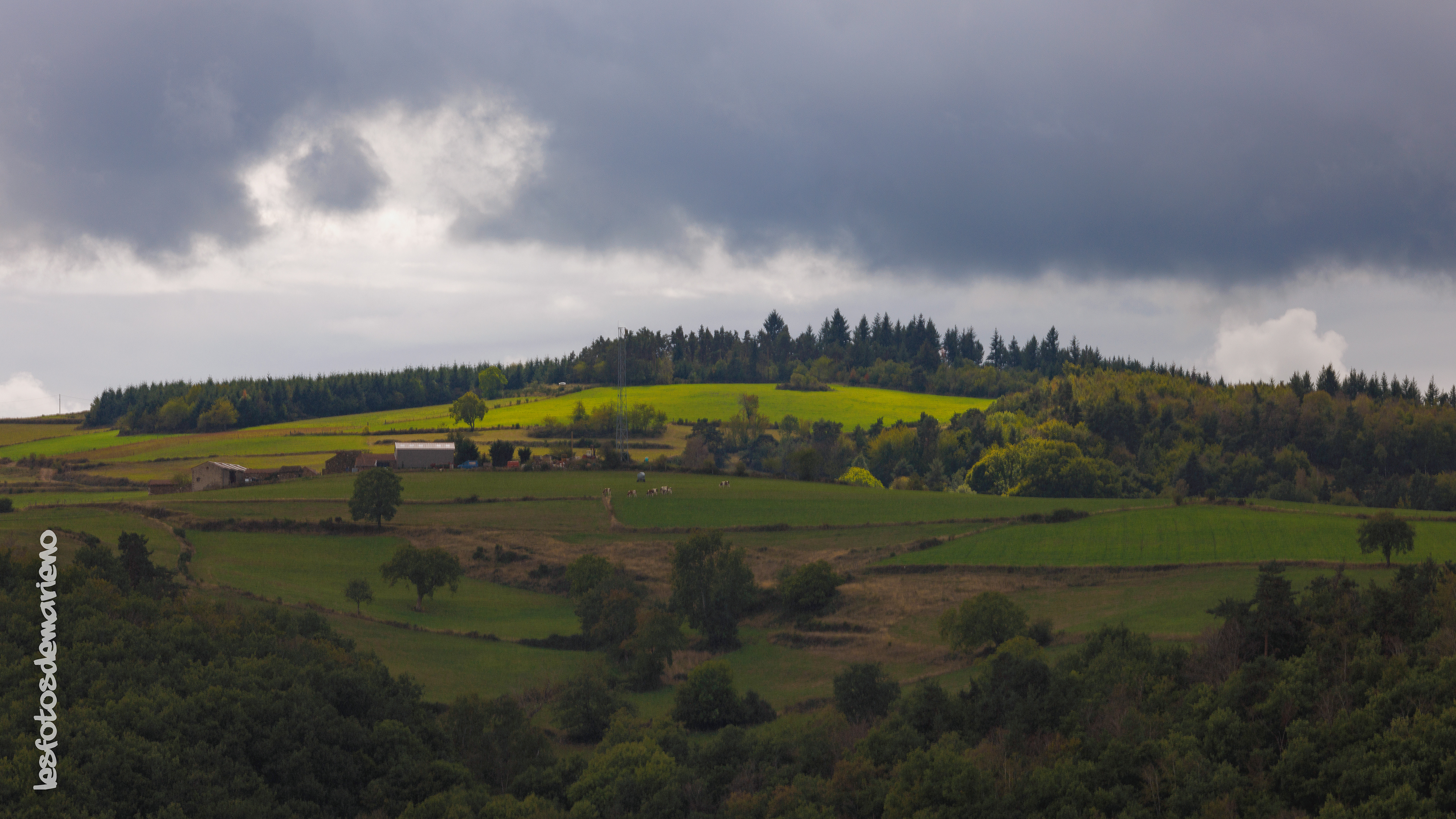 Soleil et ciel de plomb