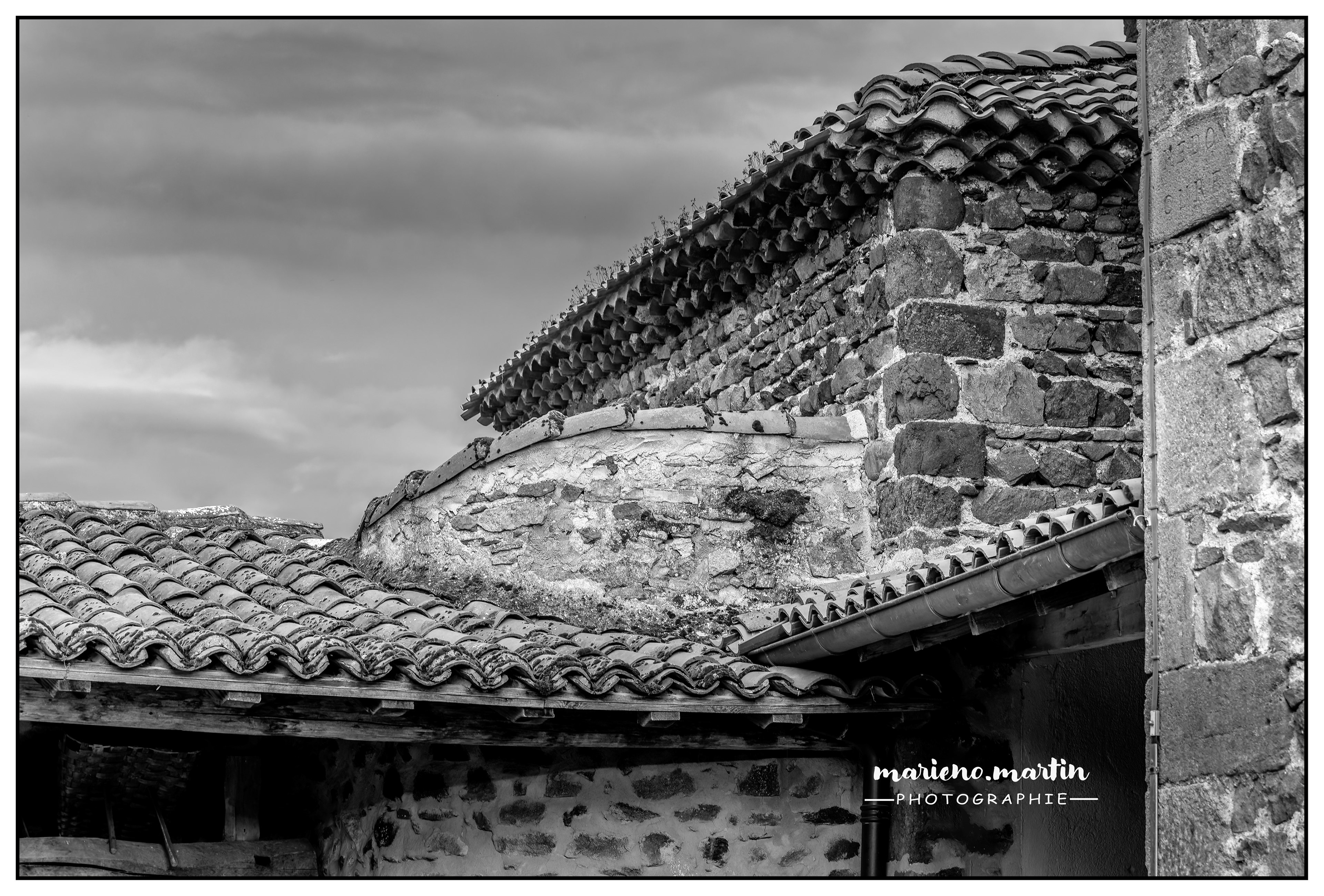 Les toits de vieille brioude