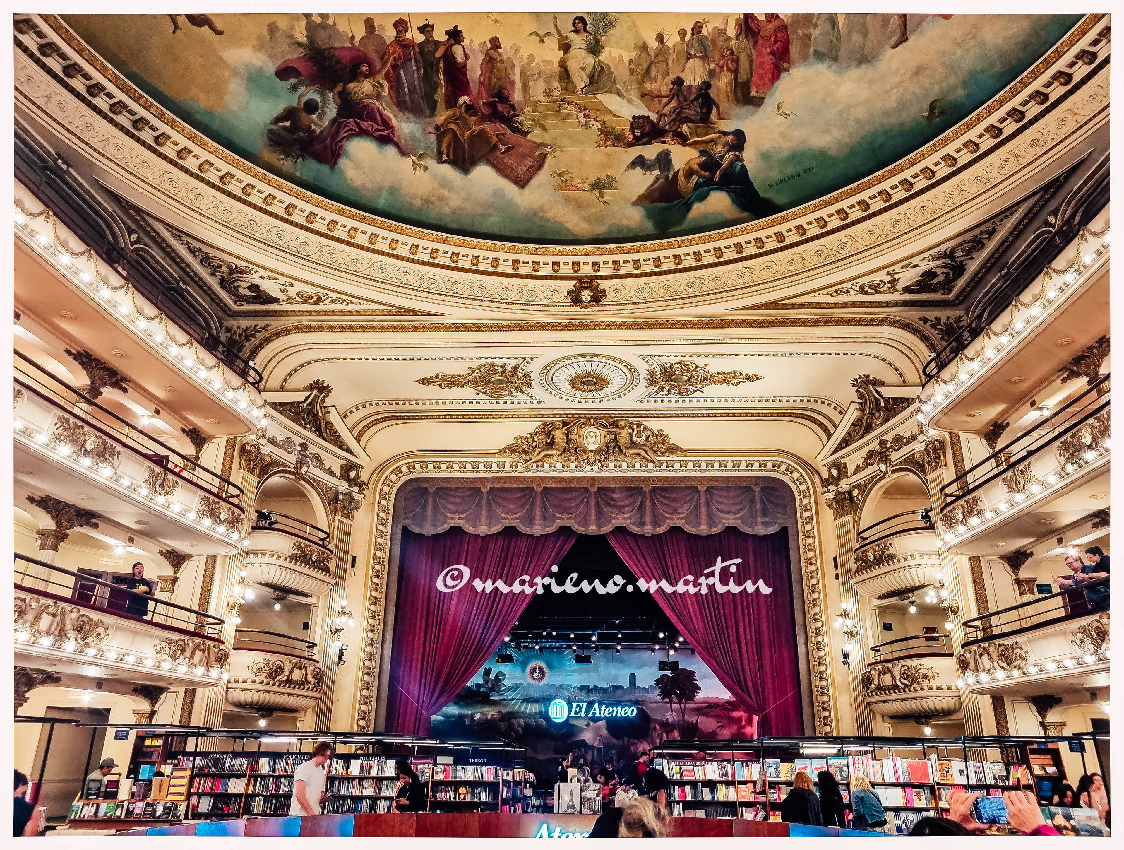 El Ateneo Librairie Buenos Aires - Argentine