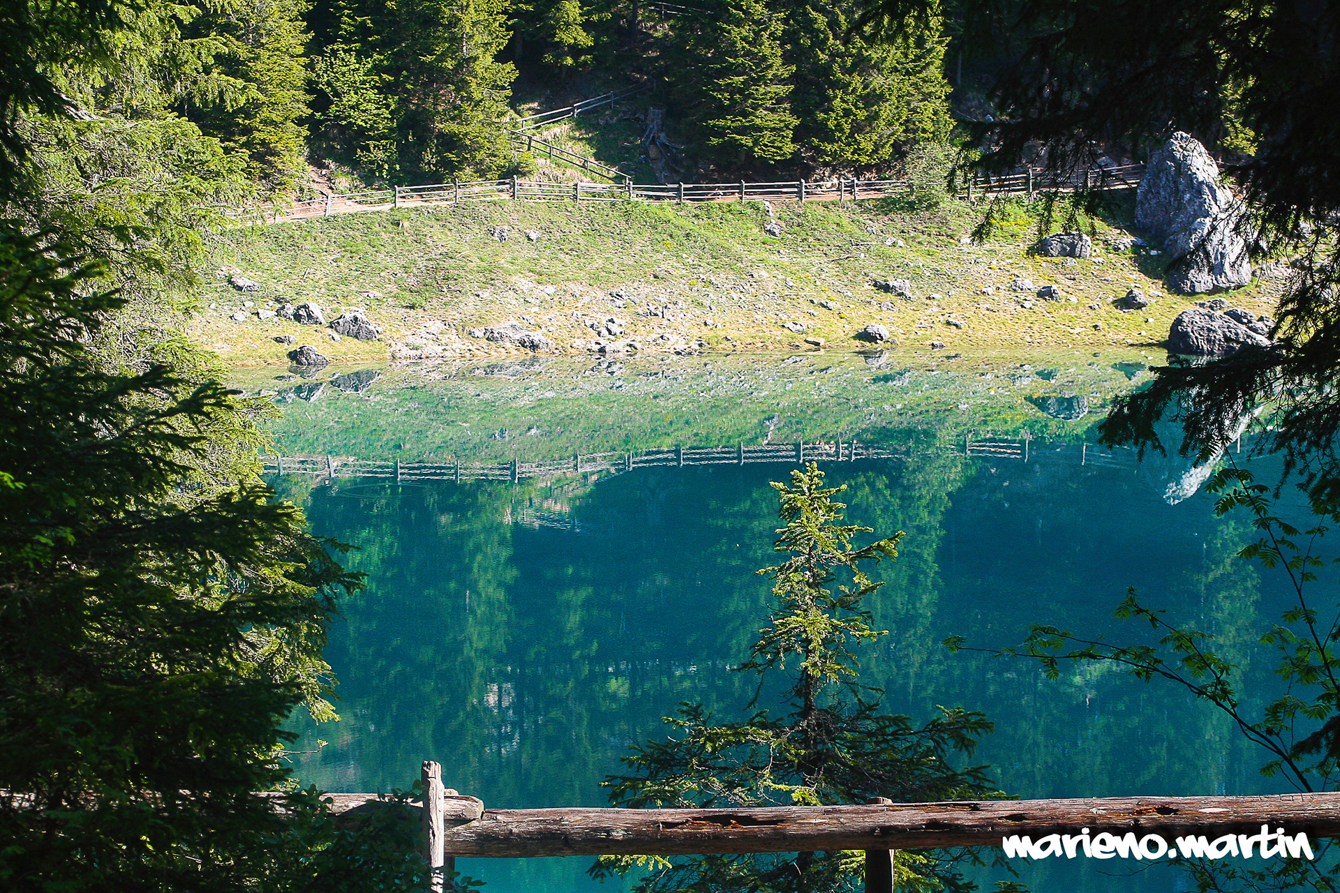 Dans le trentin Lac de Lamar