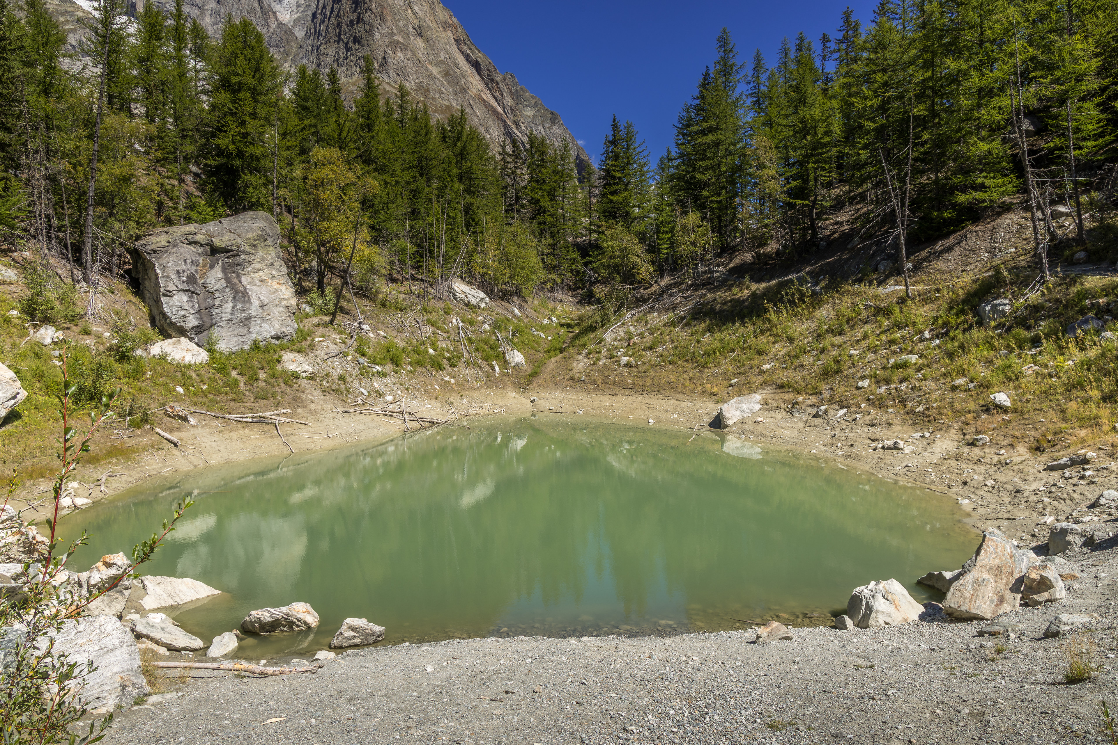 Le lac vert - Italie