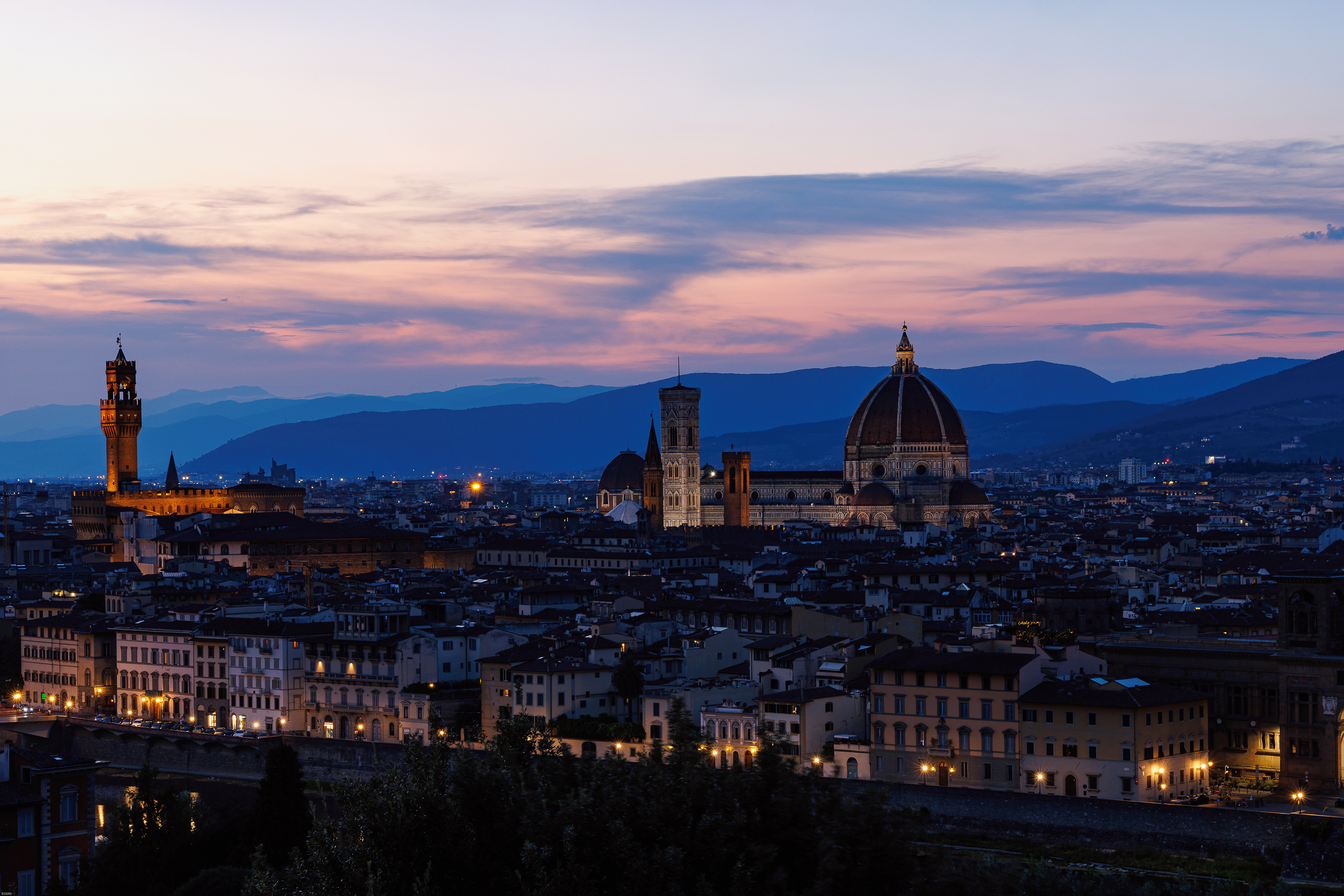 Nuit sur Florence