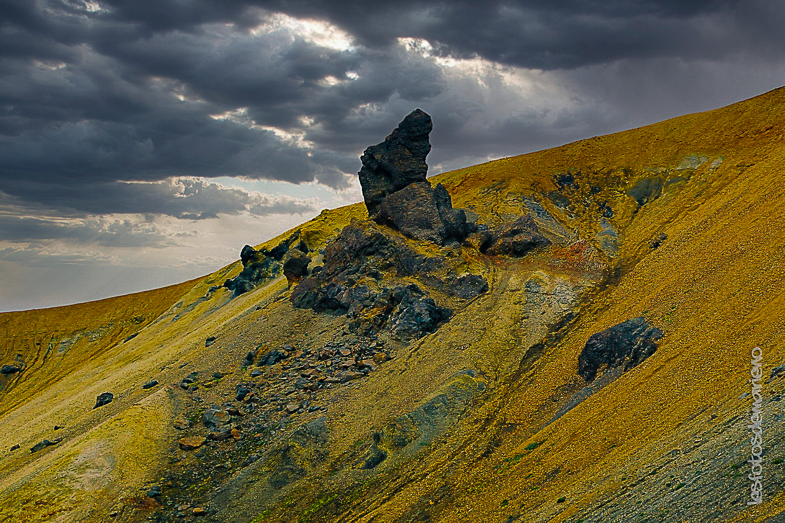 Couleurs landmannalaugar