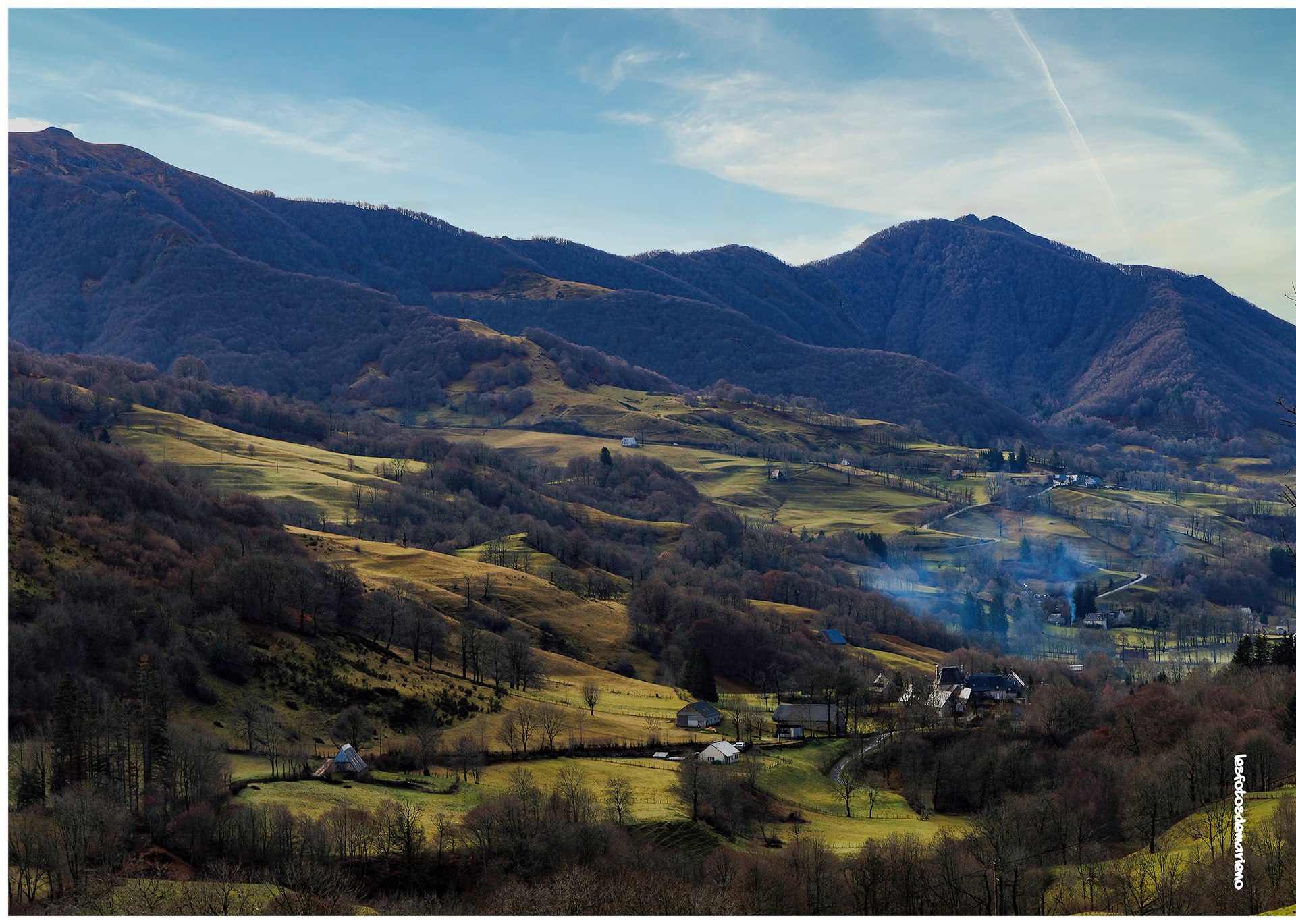 La vallée de la Jordanne
