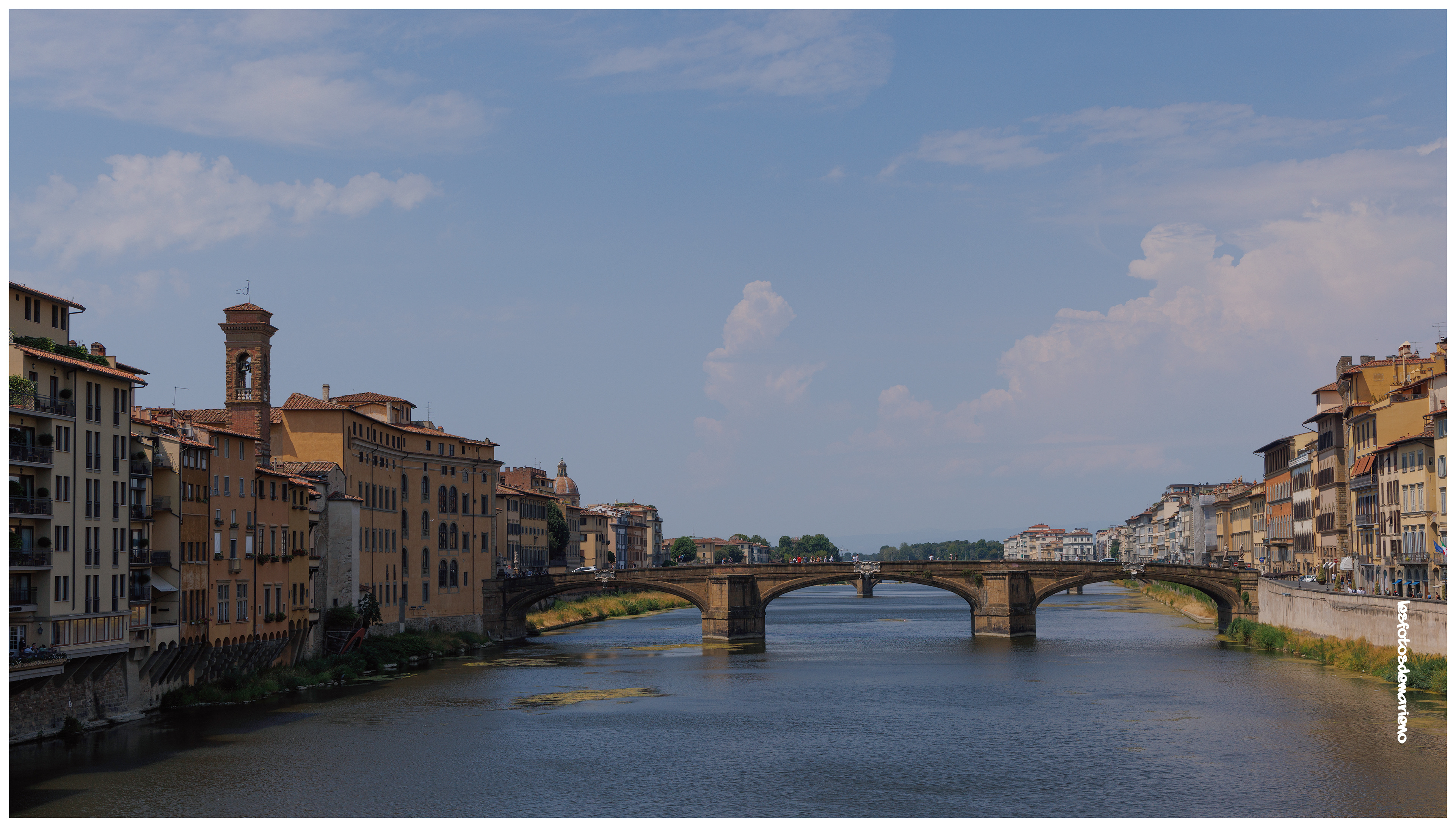 Les ponts sur l'Arno