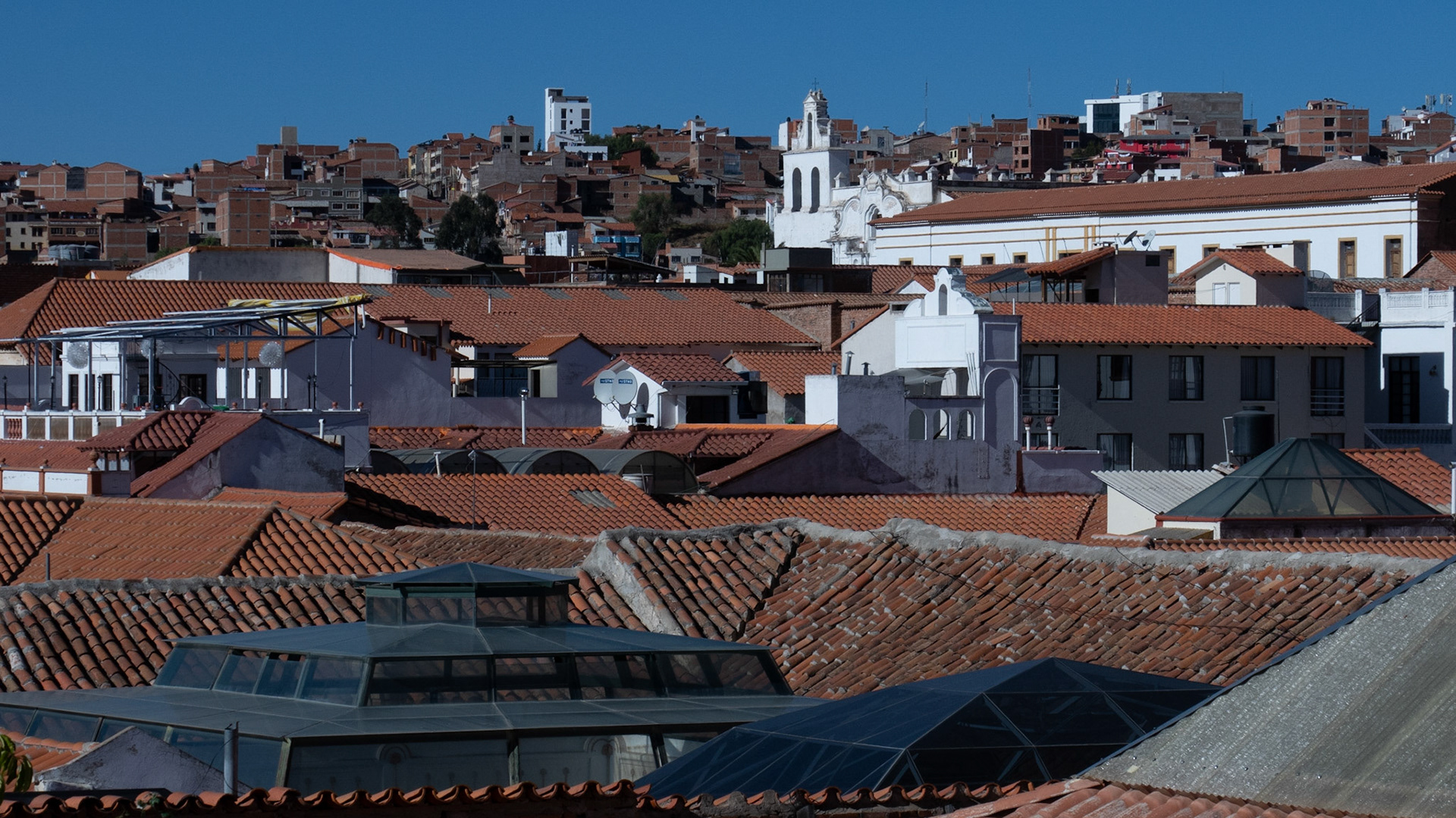 Sucre vue des toits - Bolivie 2019