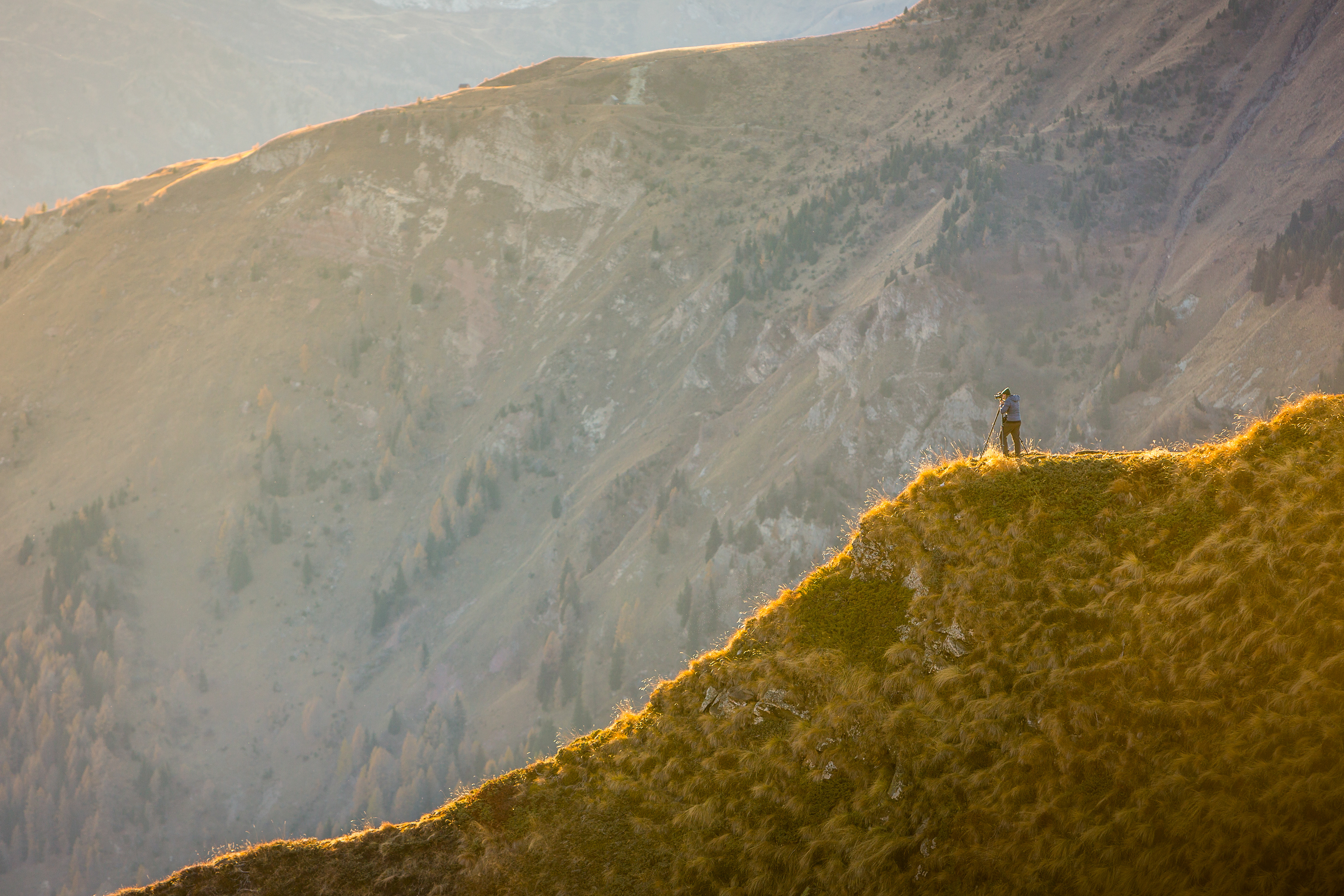 Sunset at Passo di Giao