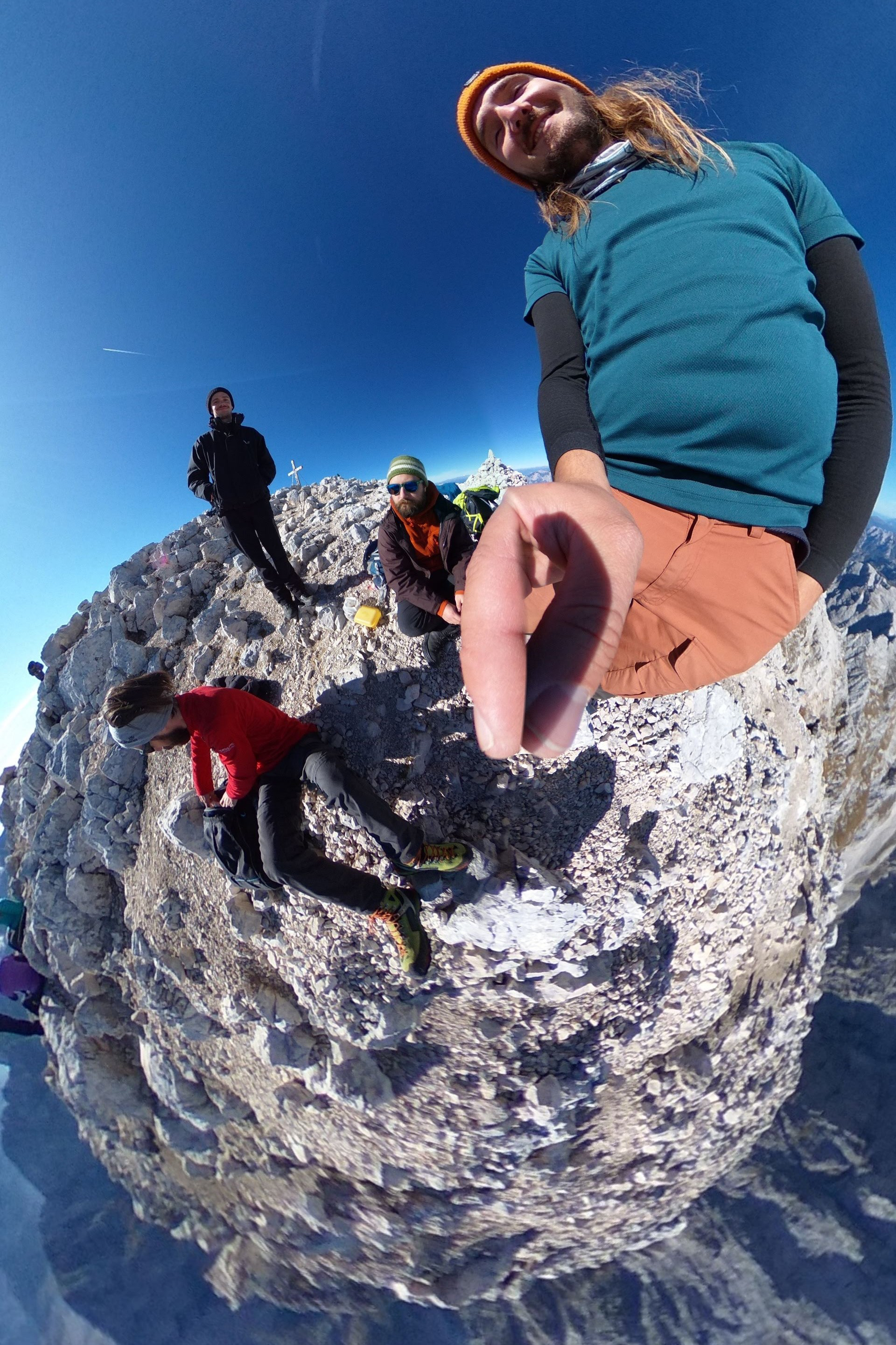 Resting atop of the Mangart