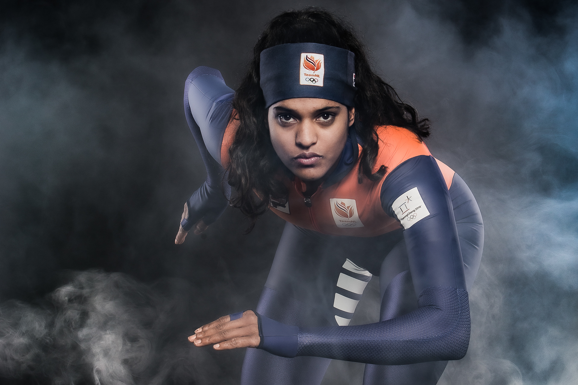 Anice Das, schaatster