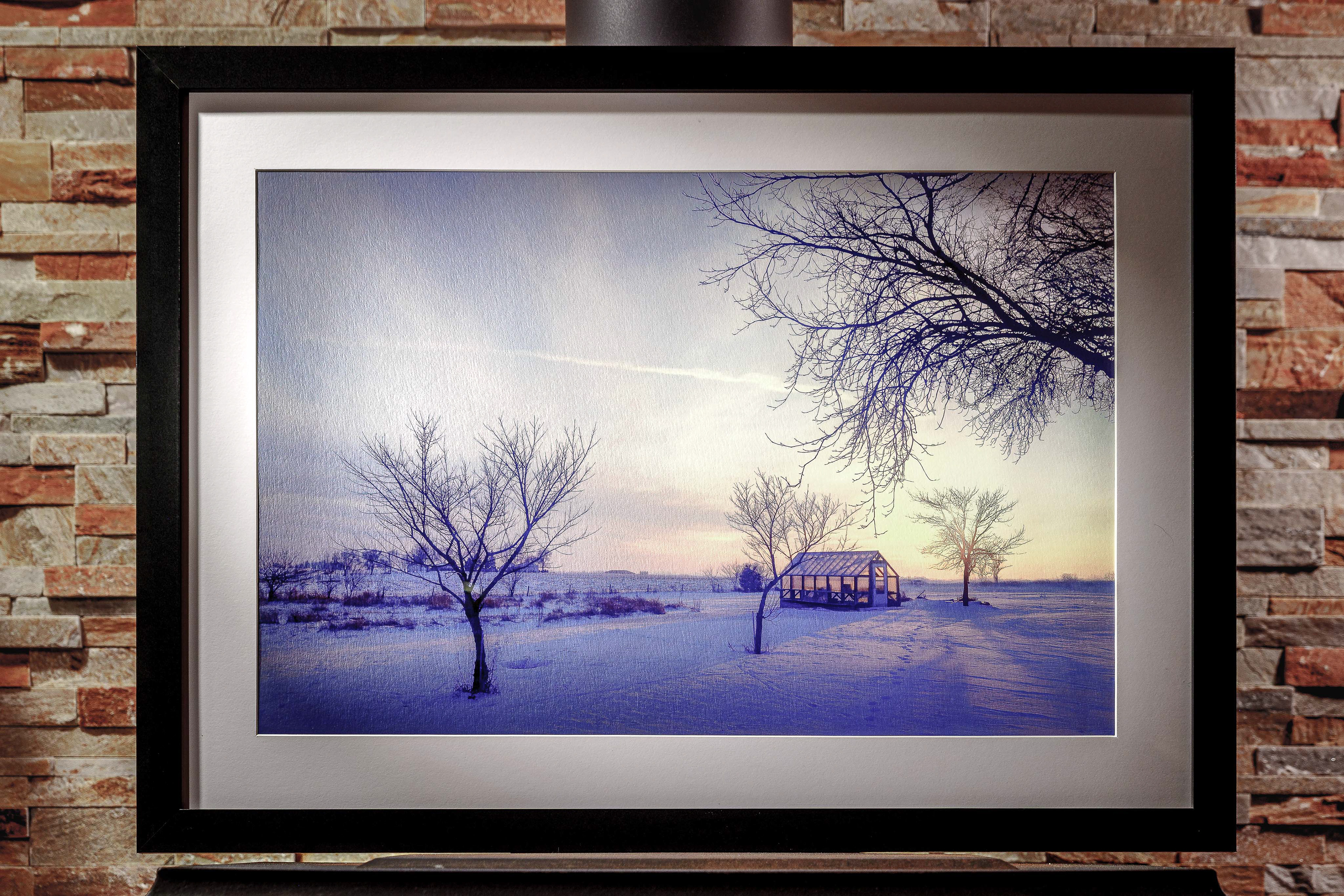 Winterland sunset, 2021