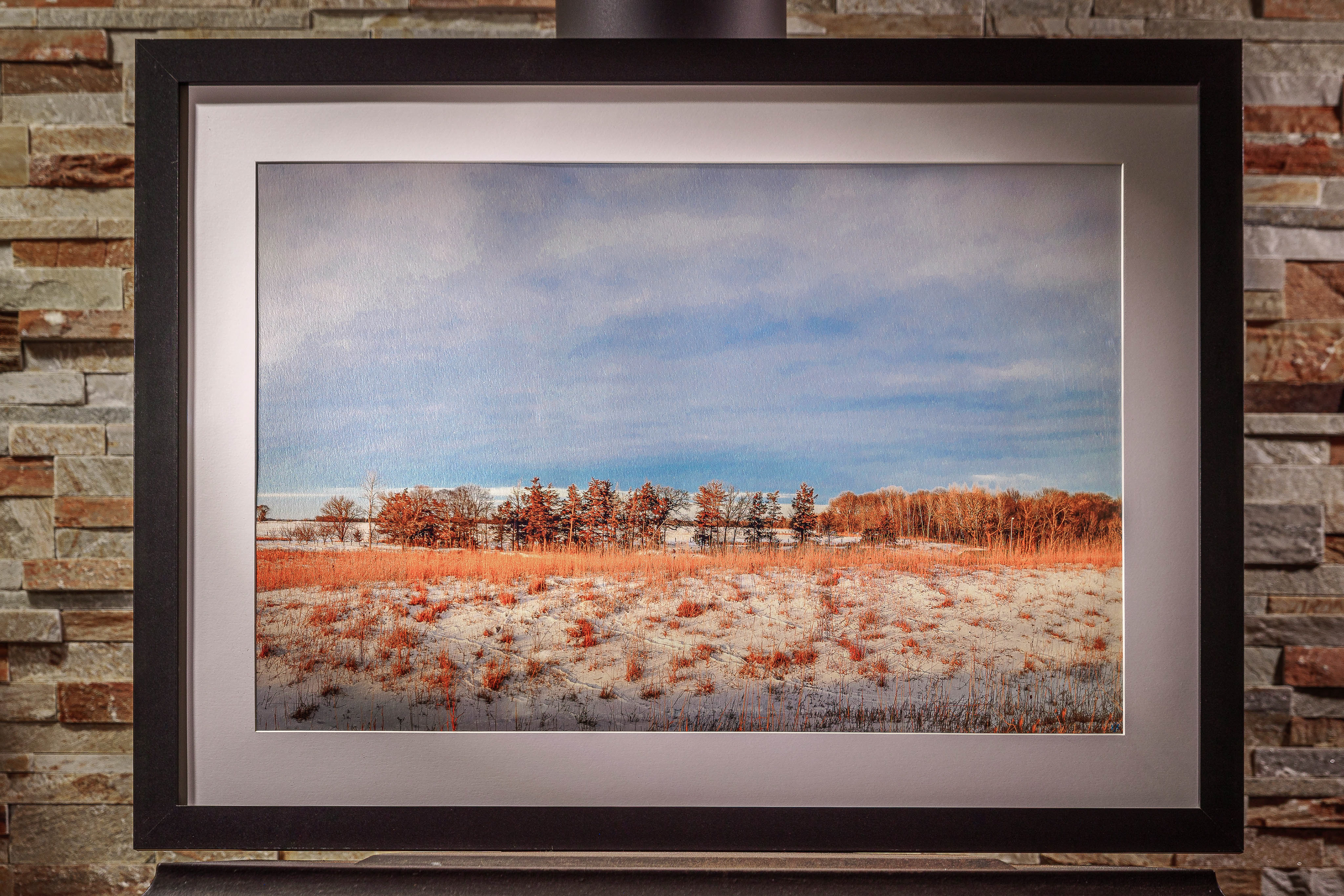Prairie in the winter, 2022