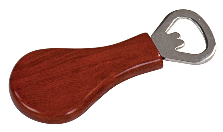 Rosewood Round Bottom Opener- $20.00 USD