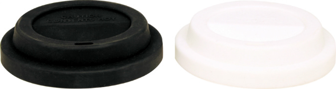 Black and White Silicon Lids