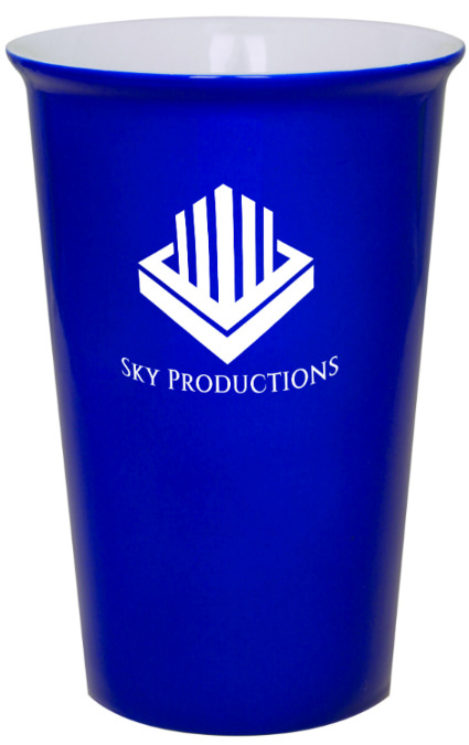 Blue w/ white details