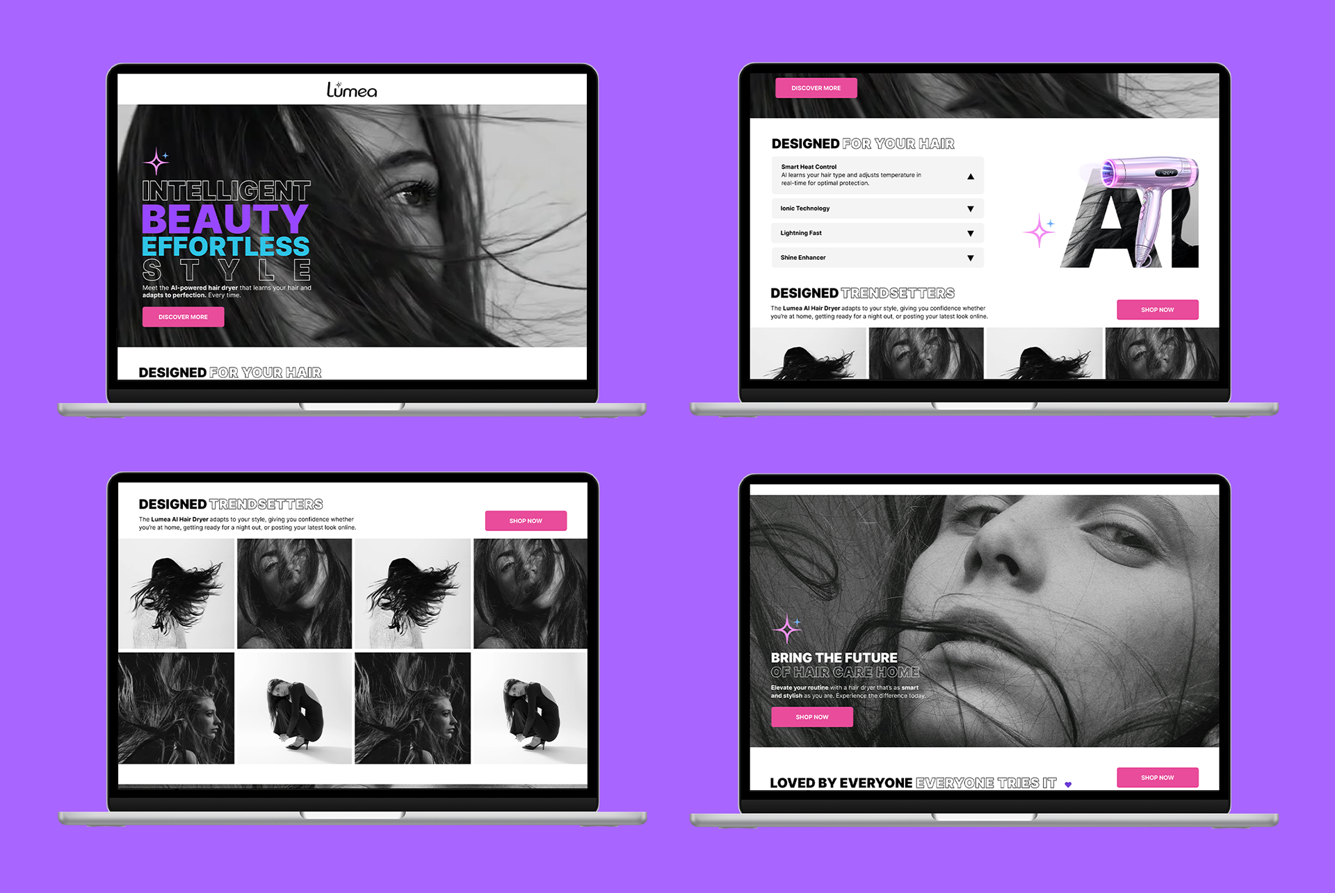 Comron Hayati - Lumea - UI + Motion Graphics