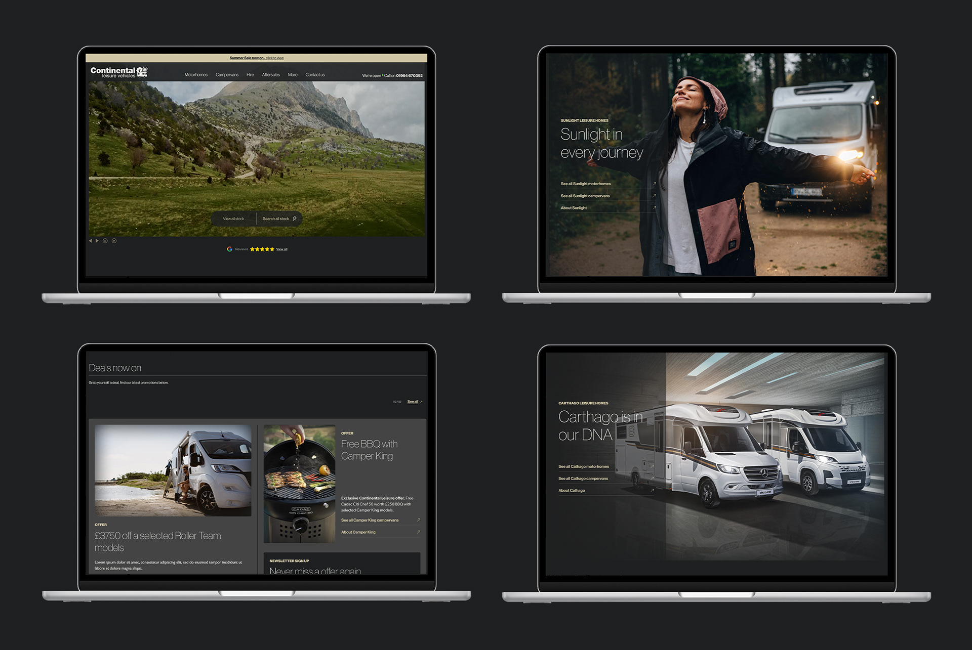 Comron Hayati - Continental - UX + UI + Motion Graphics