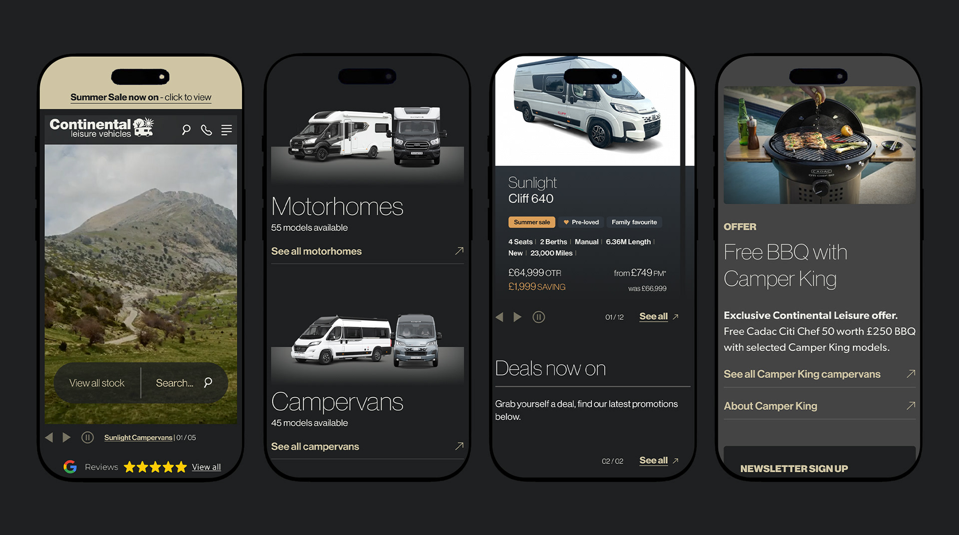 Comron Hayati - Continental - UX + UI + Motion Graphics