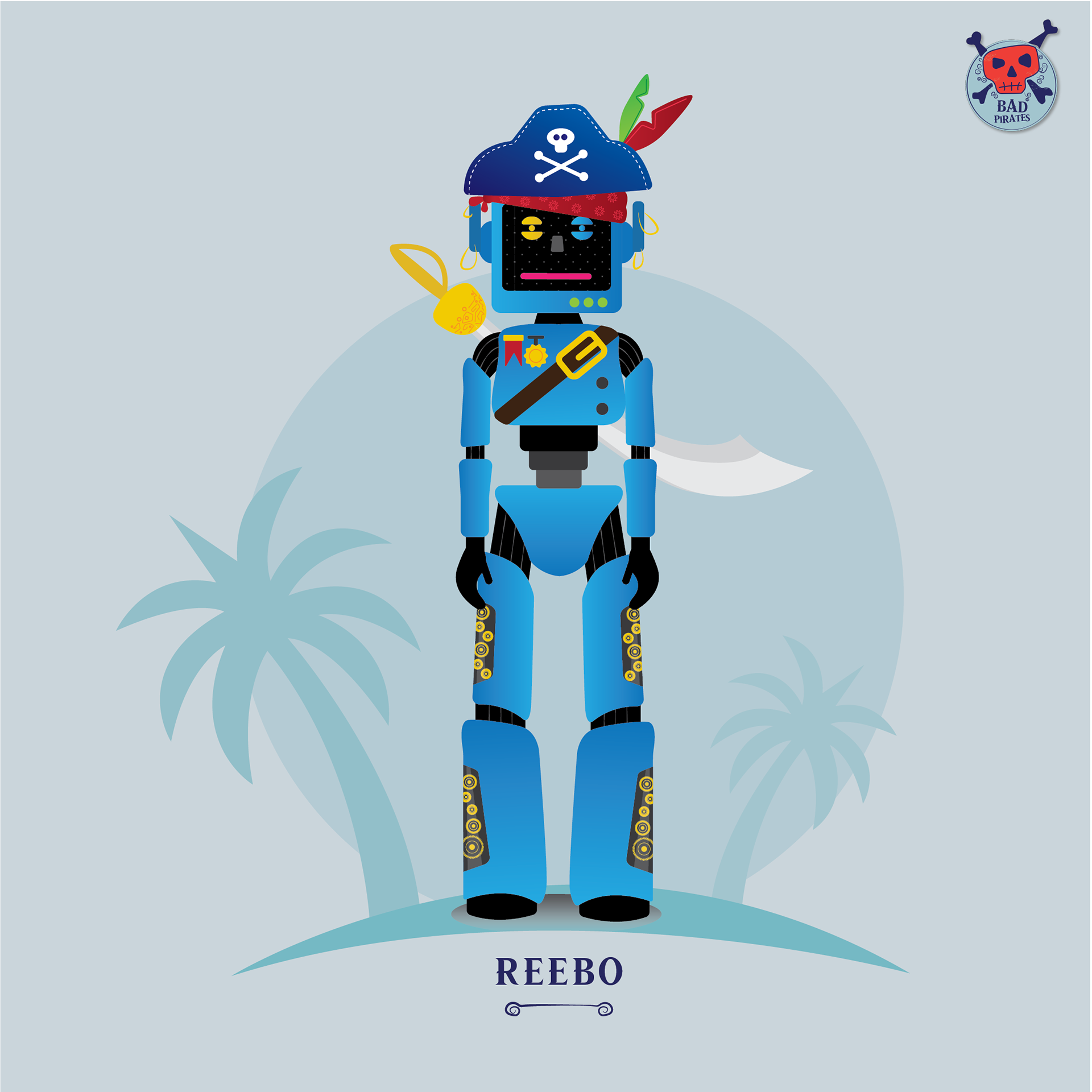Comron Hayati - Bad Pirates - game mobile app