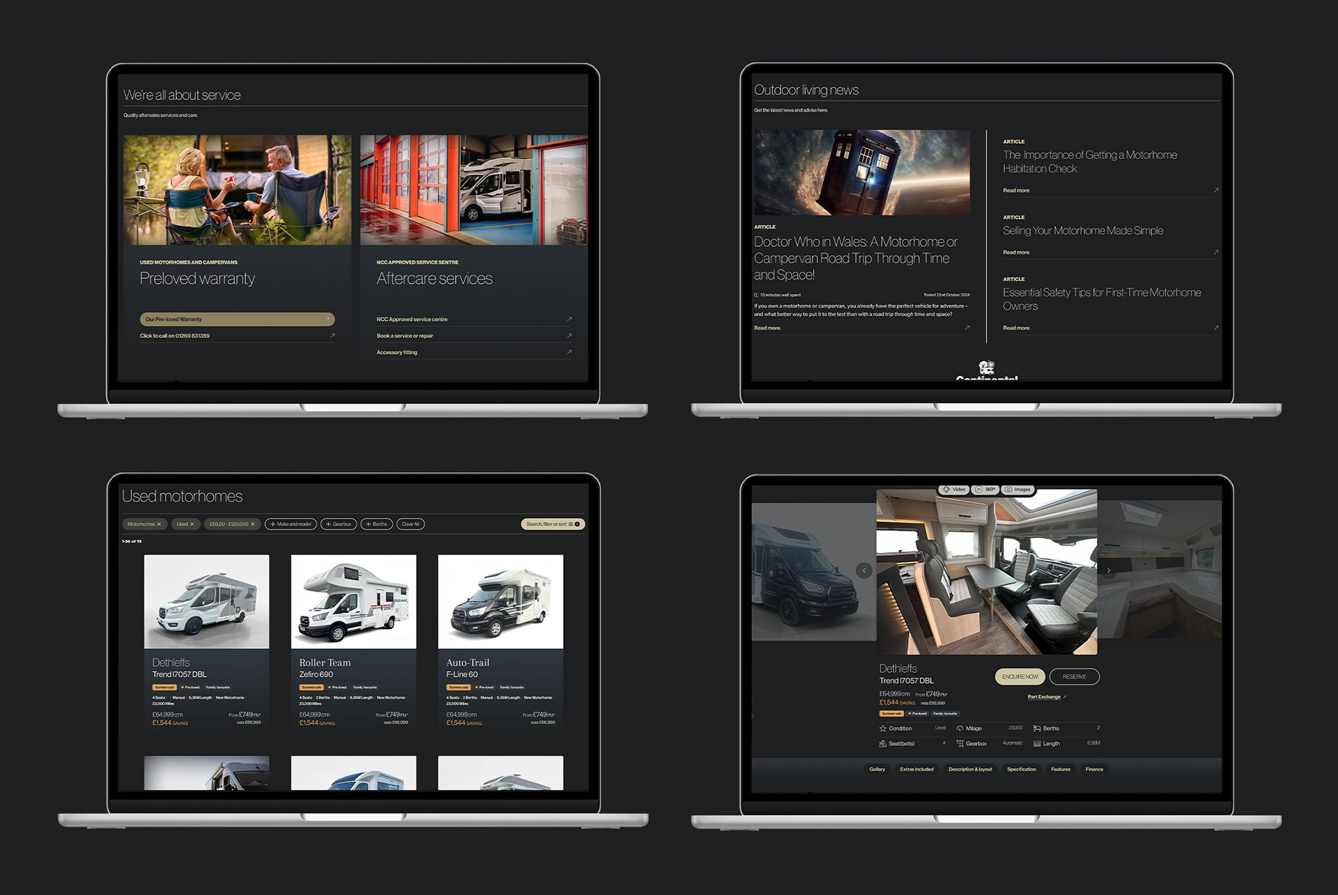 Comron Hayati - Continental - UX + UI + Motion Graphics