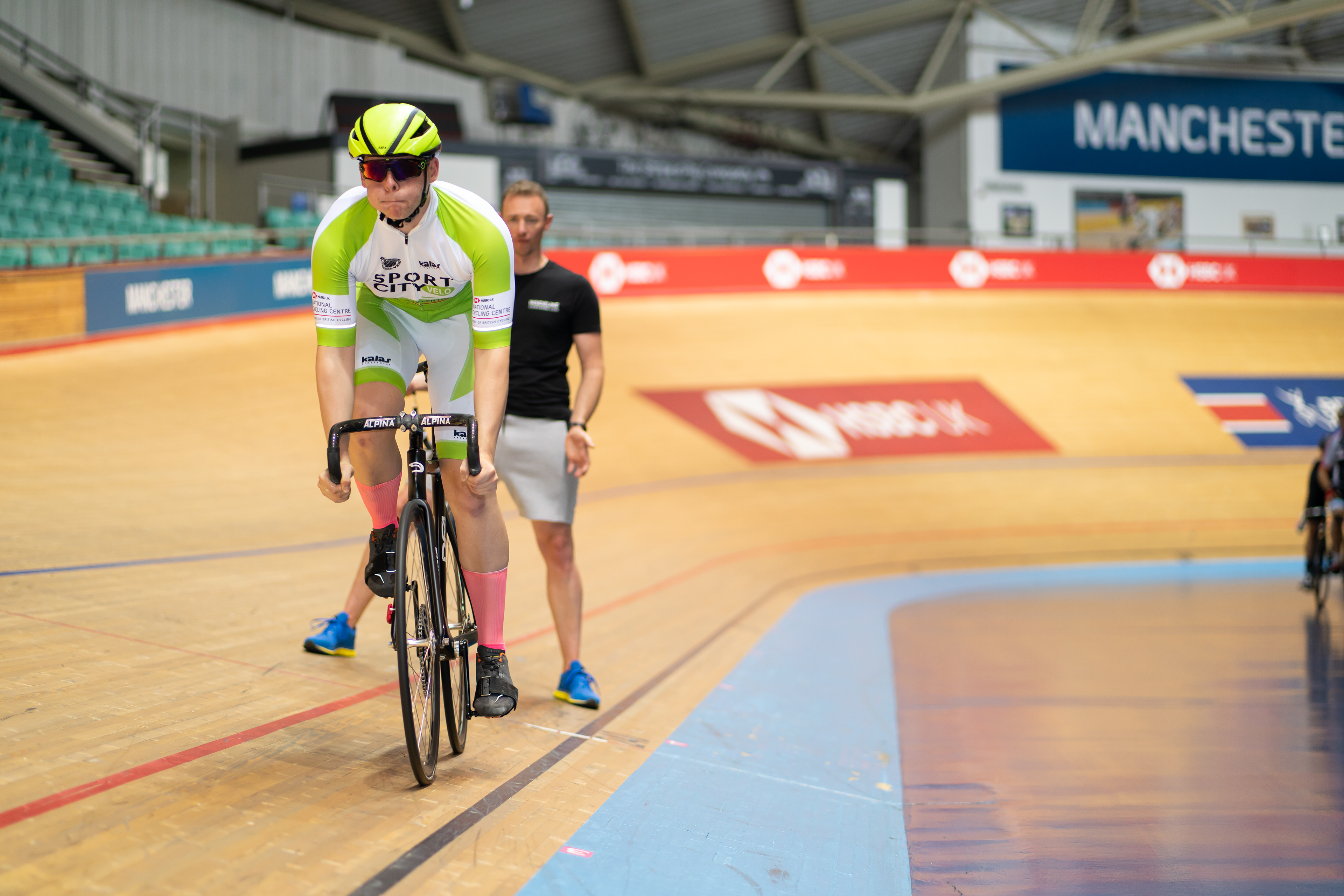 Track sprint training