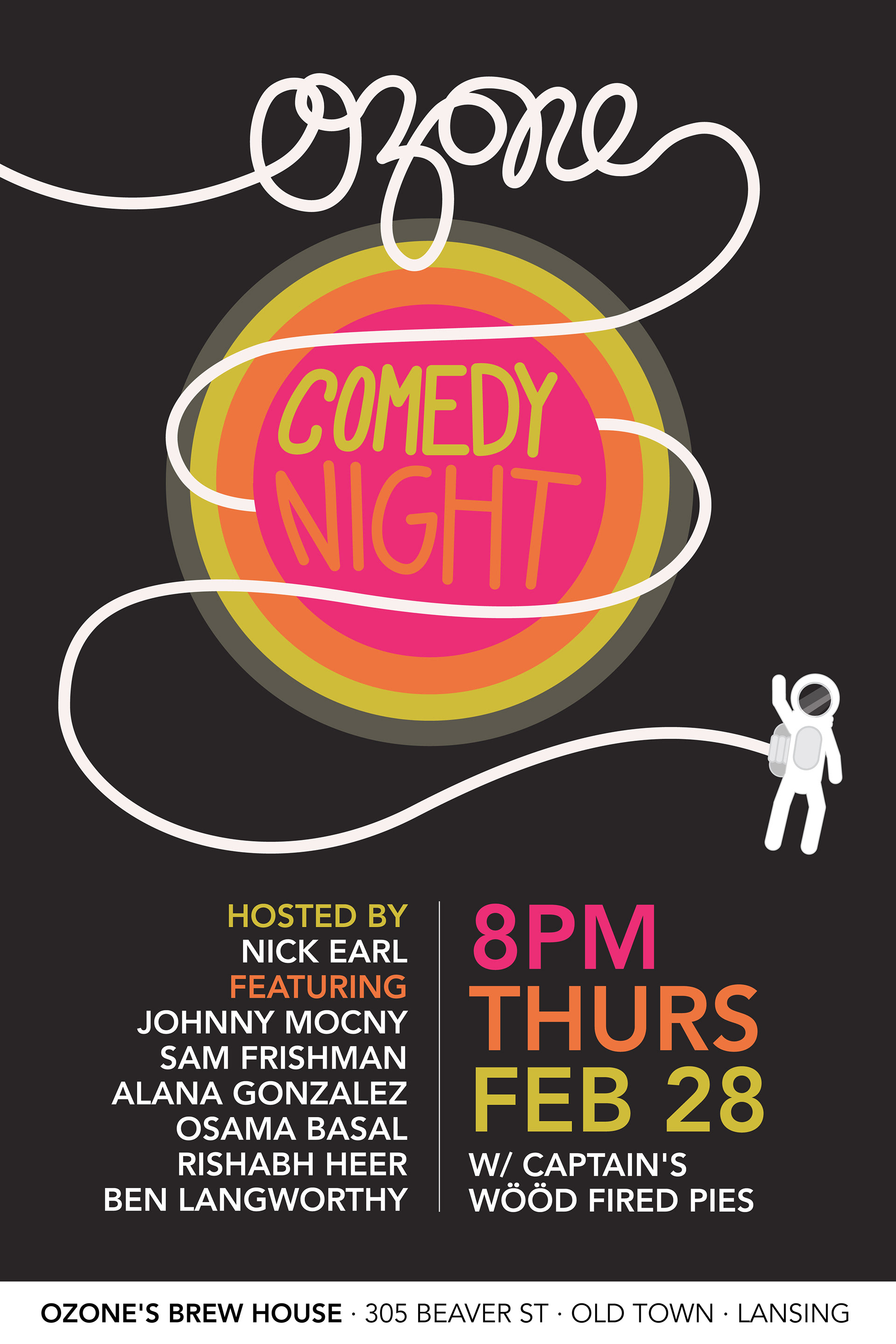 Comedy show in Lansing, MI