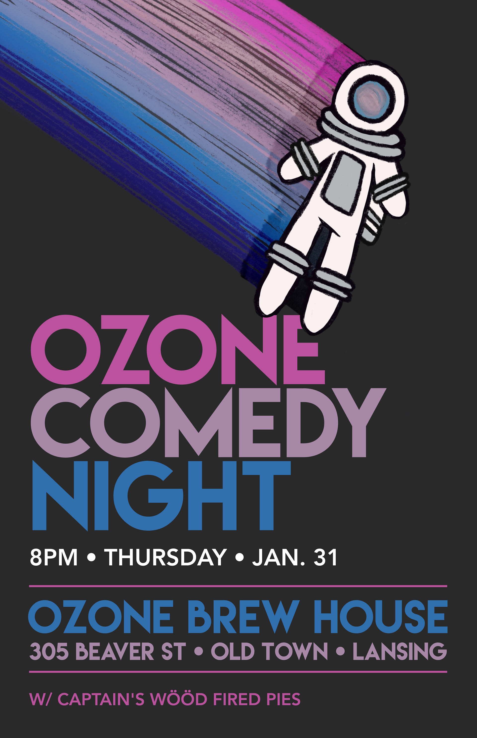 Comedy show in Lansing, MI