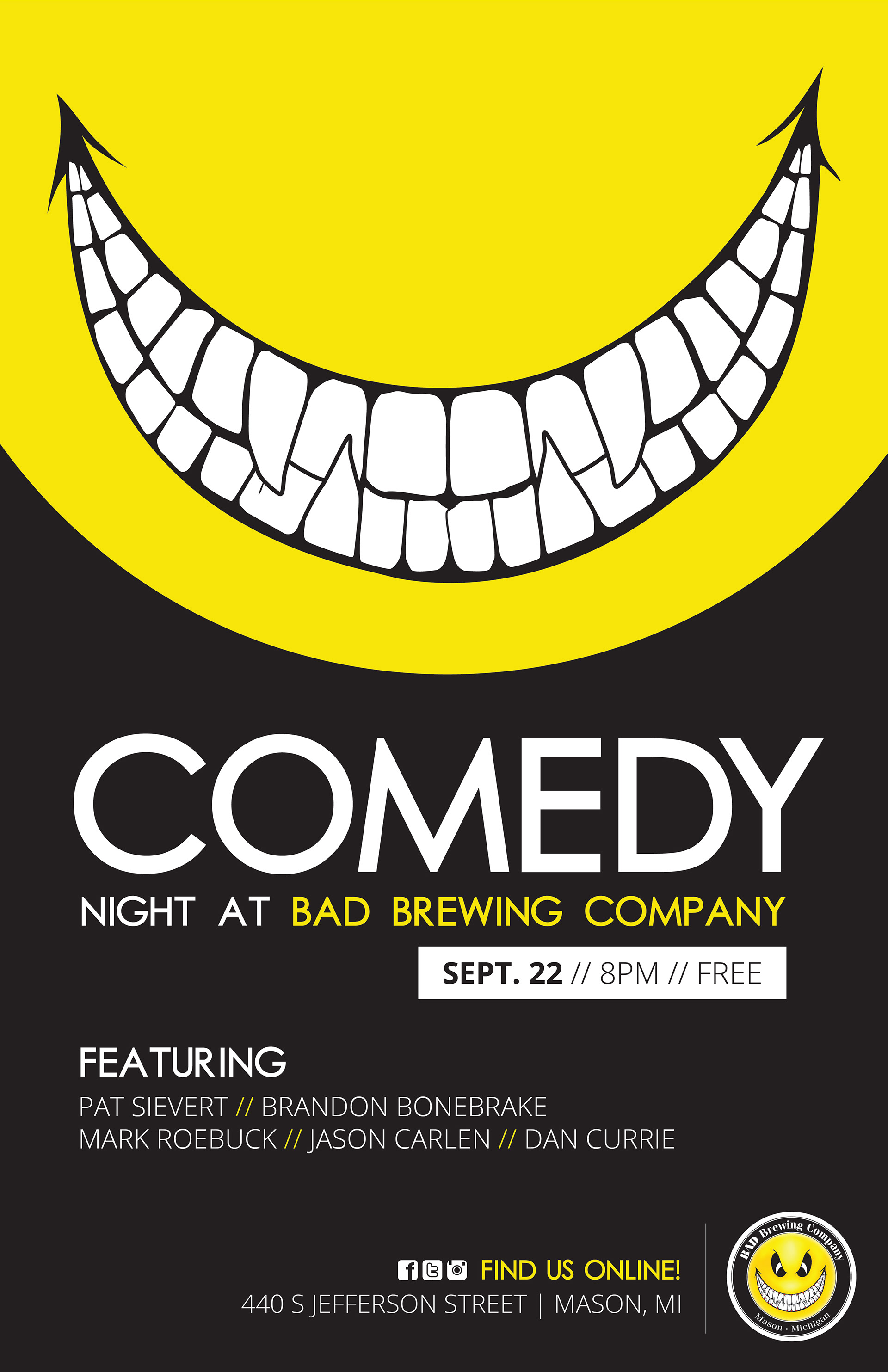 Comedy show in Mason, MI